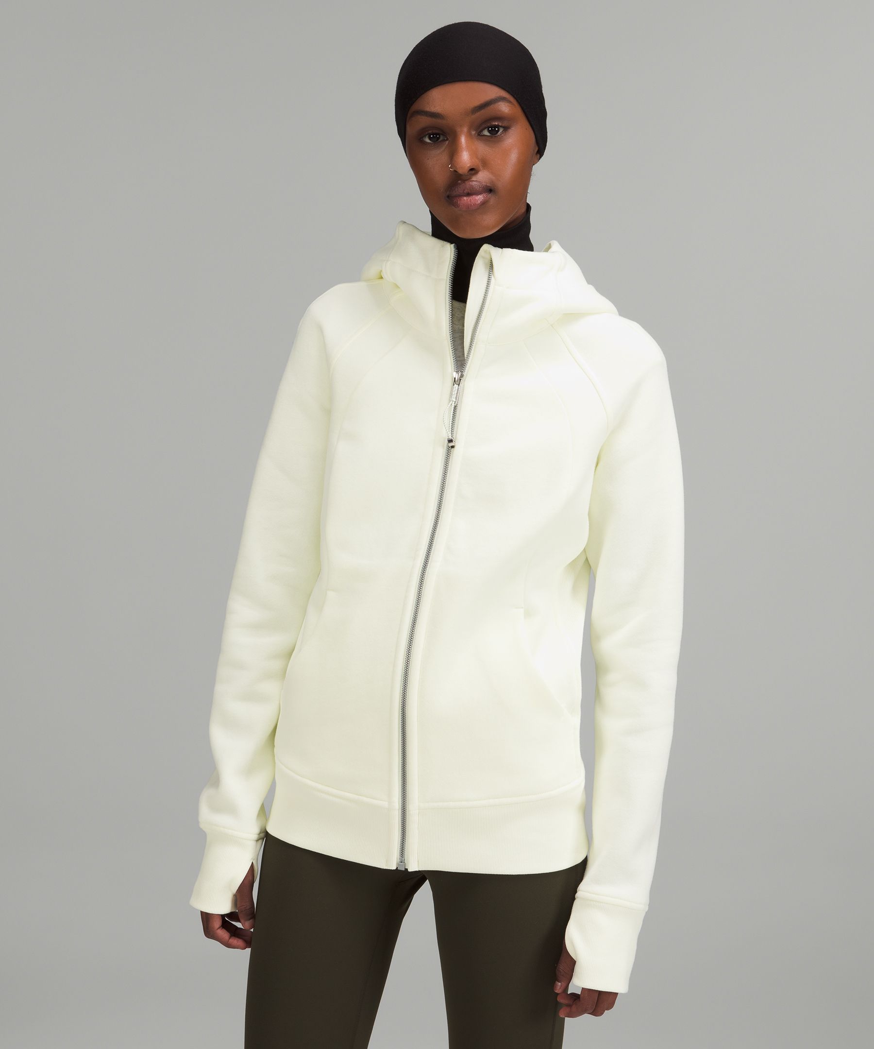 Lululemon Scuba Full-zip Hoodie In Lemon Sorbet