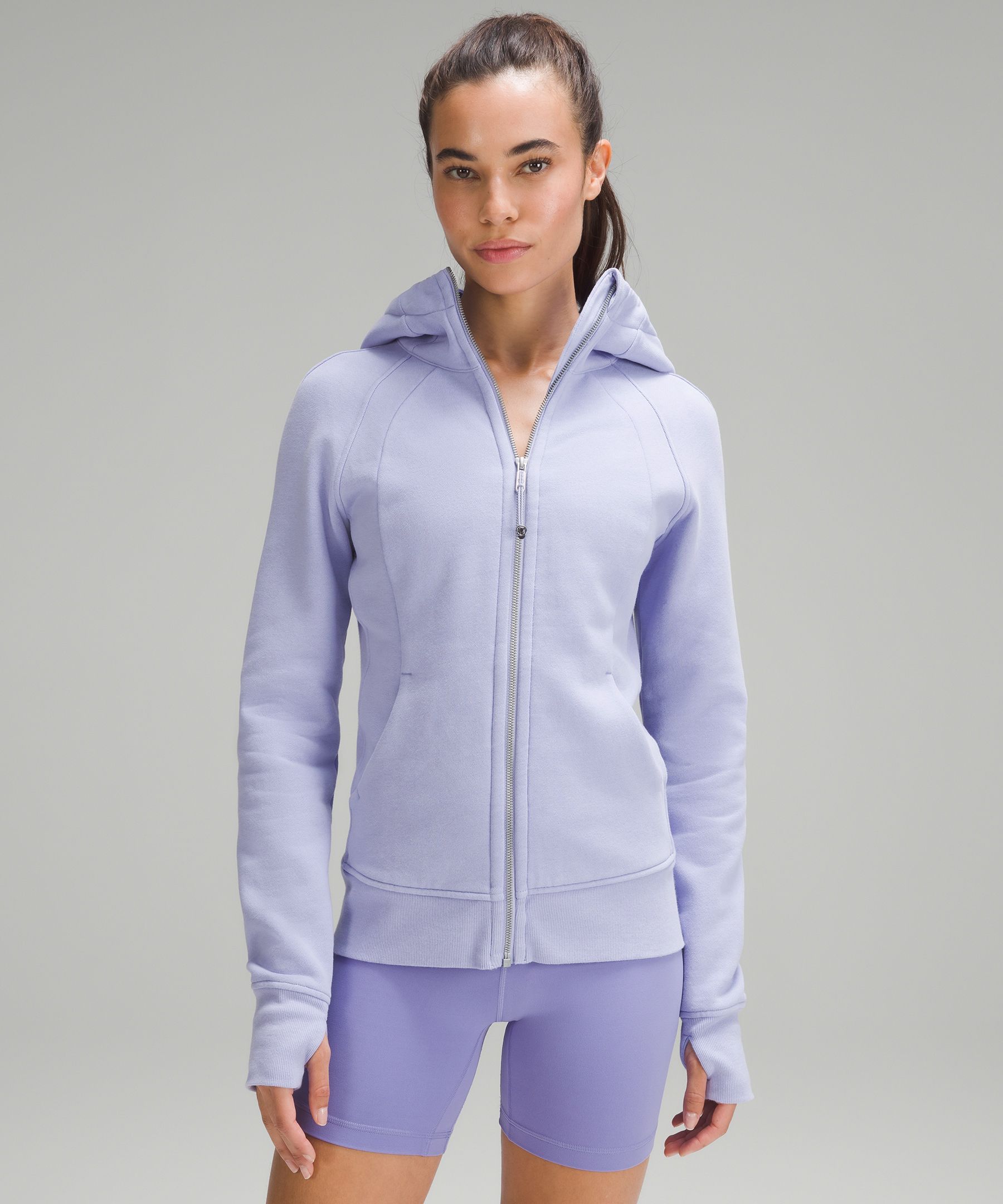 lululemon athletica, Tops, Lululemon Scuba Hoodie Size Lavender Dew