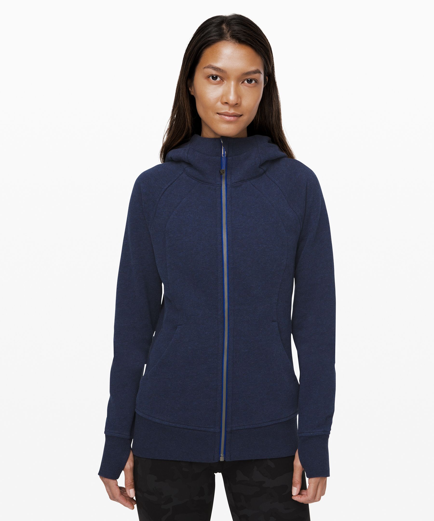 Lululemon Scuba Full-zip Hoodie In Pink Mist