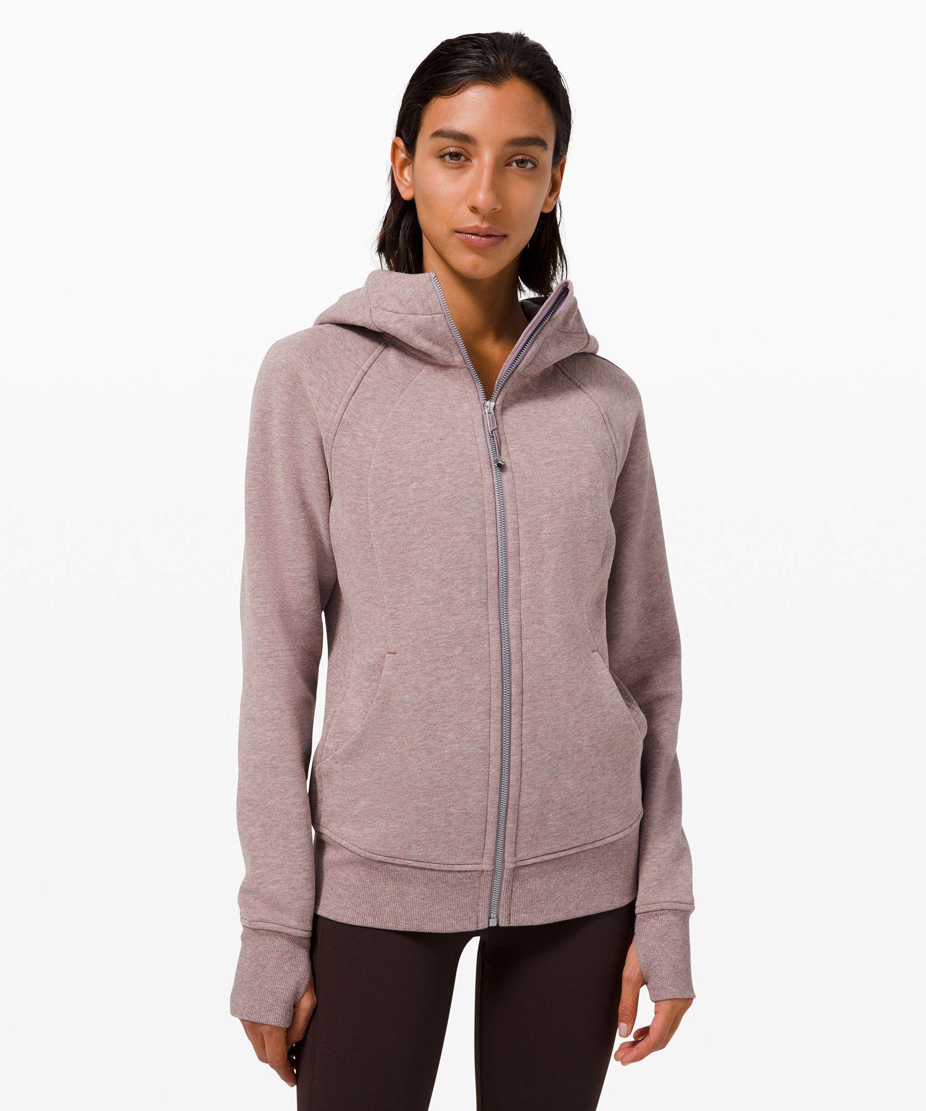 Lululemon Scuba Hoodie *light Cotton Fleece In Purple | ModeSens