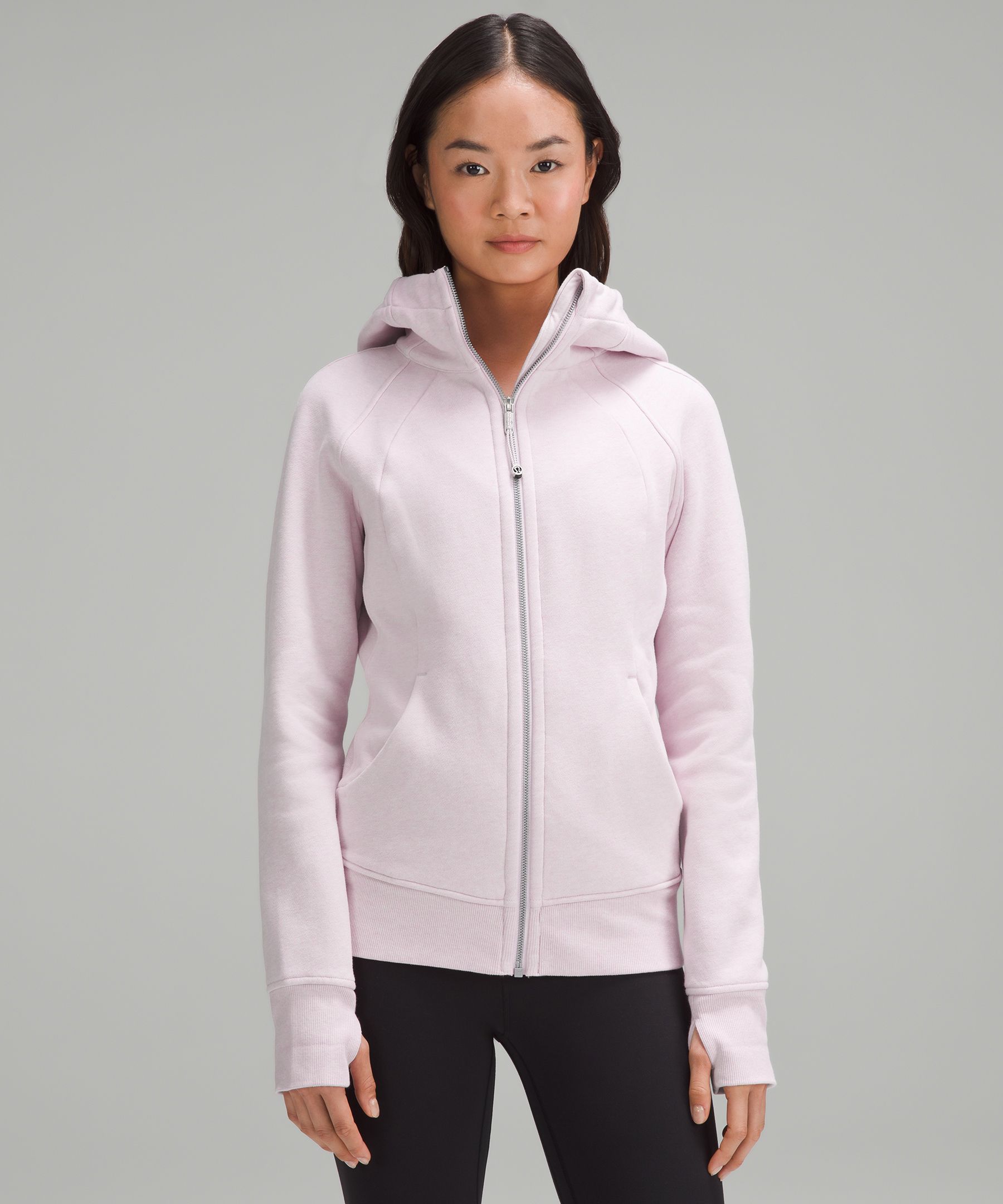 Lululemon Scuba Full-zip Hoodie In Heathered Poolside