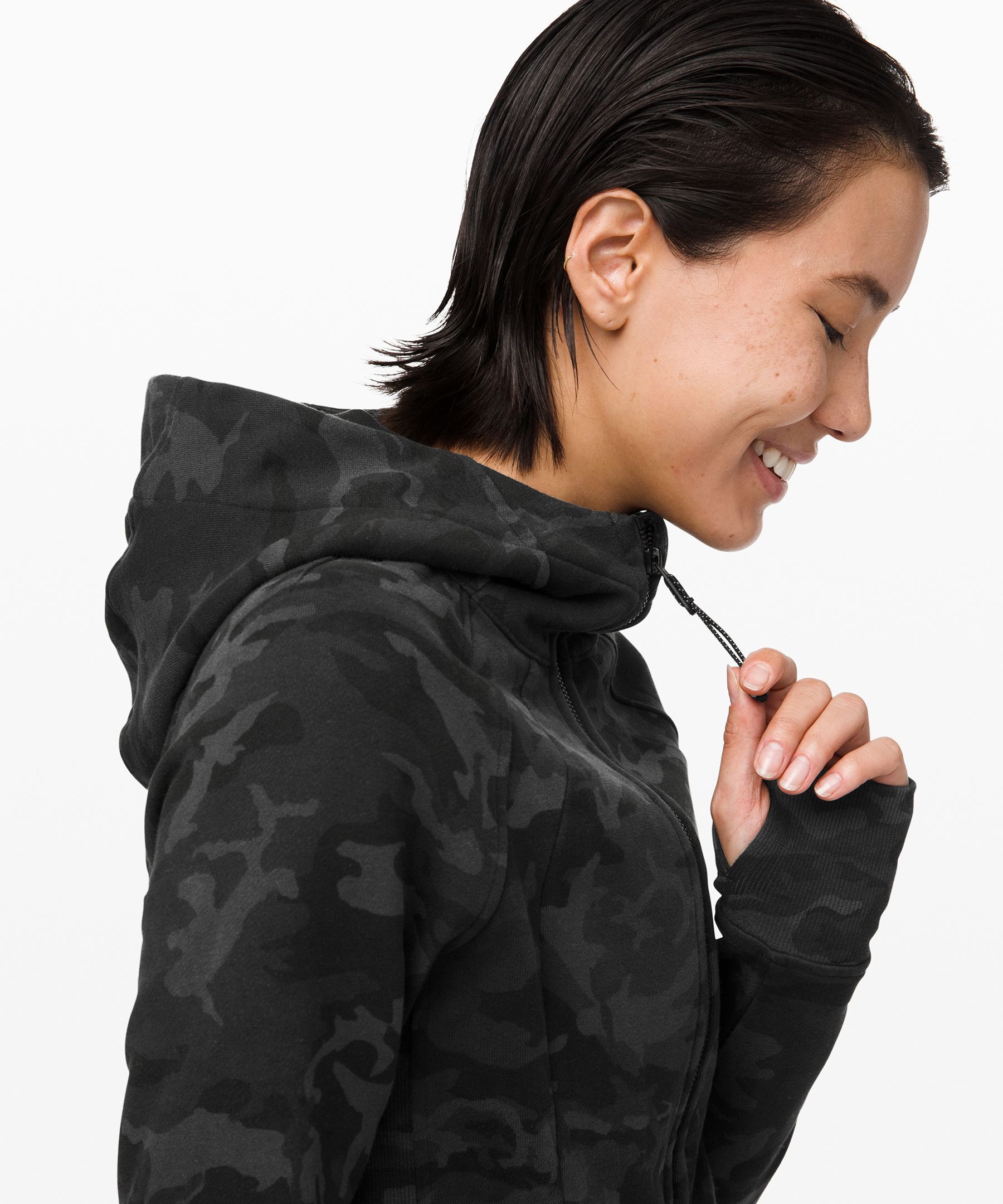 lululemon camo scuba hoodie