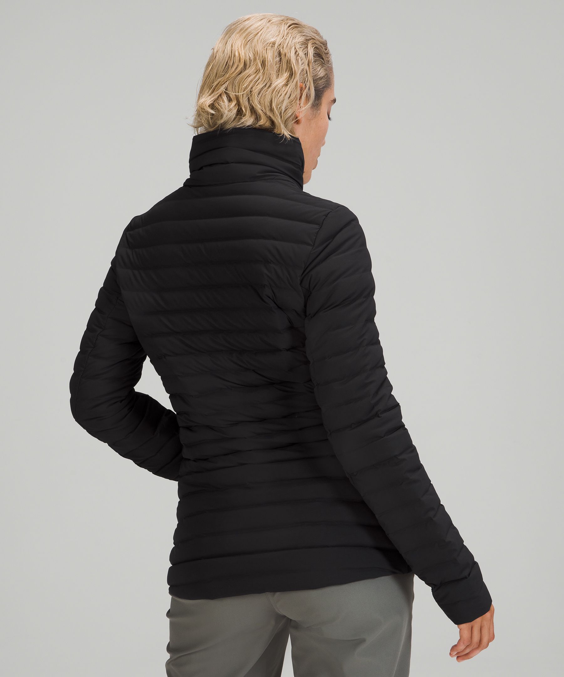 Lululemon Pack it Down Jacket, Women 14, strava – The Extra Mile