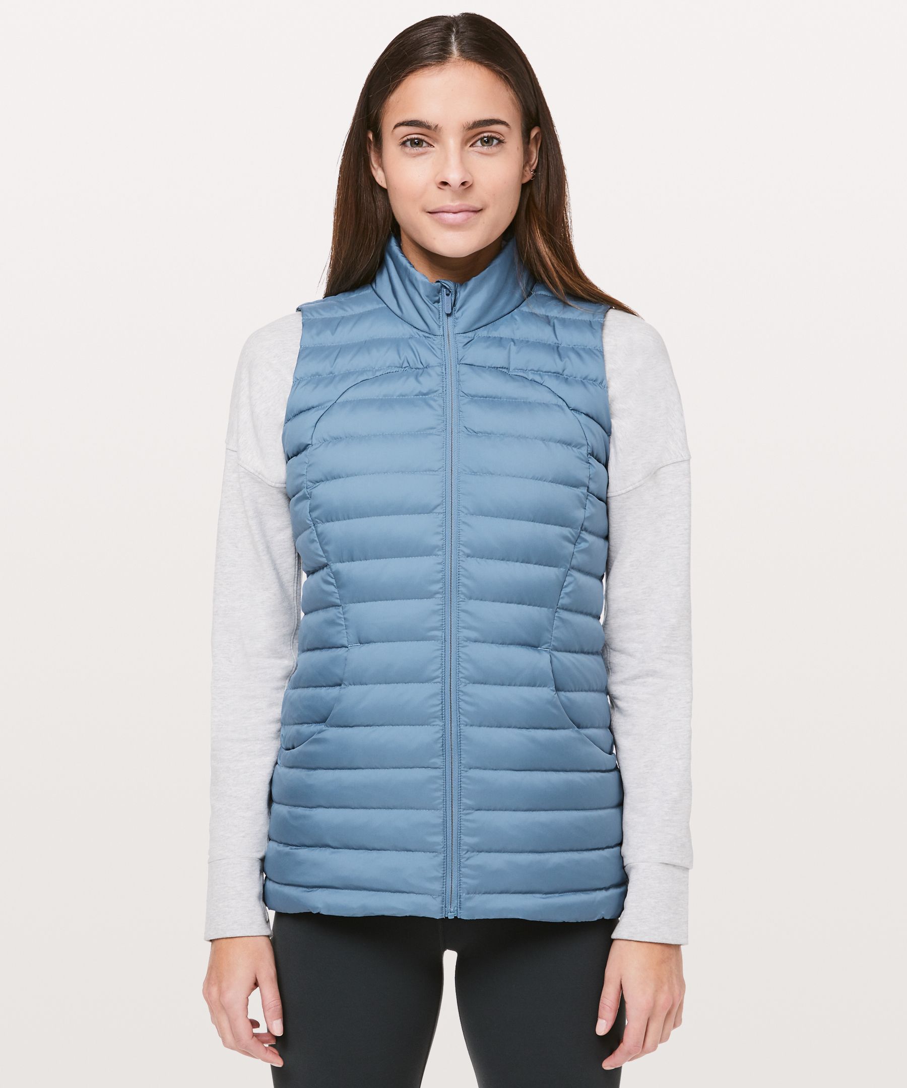 Lululemon Pack It Down Vest In Blue