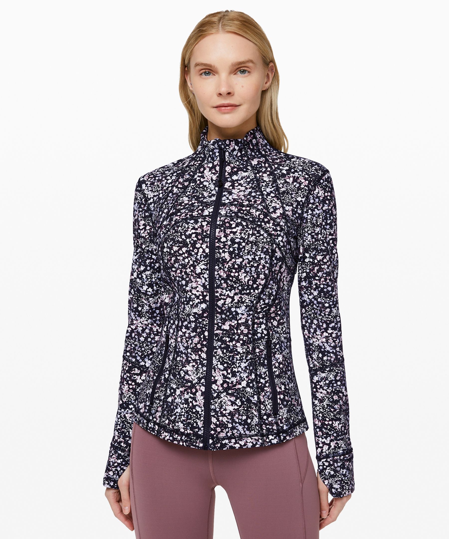 Lululemon Define Jacket In Floral Spritz Multi
