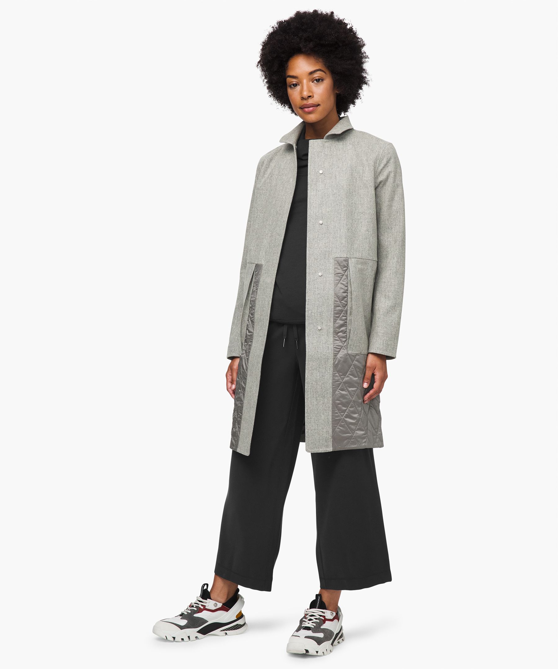 Lululemon store wool coat