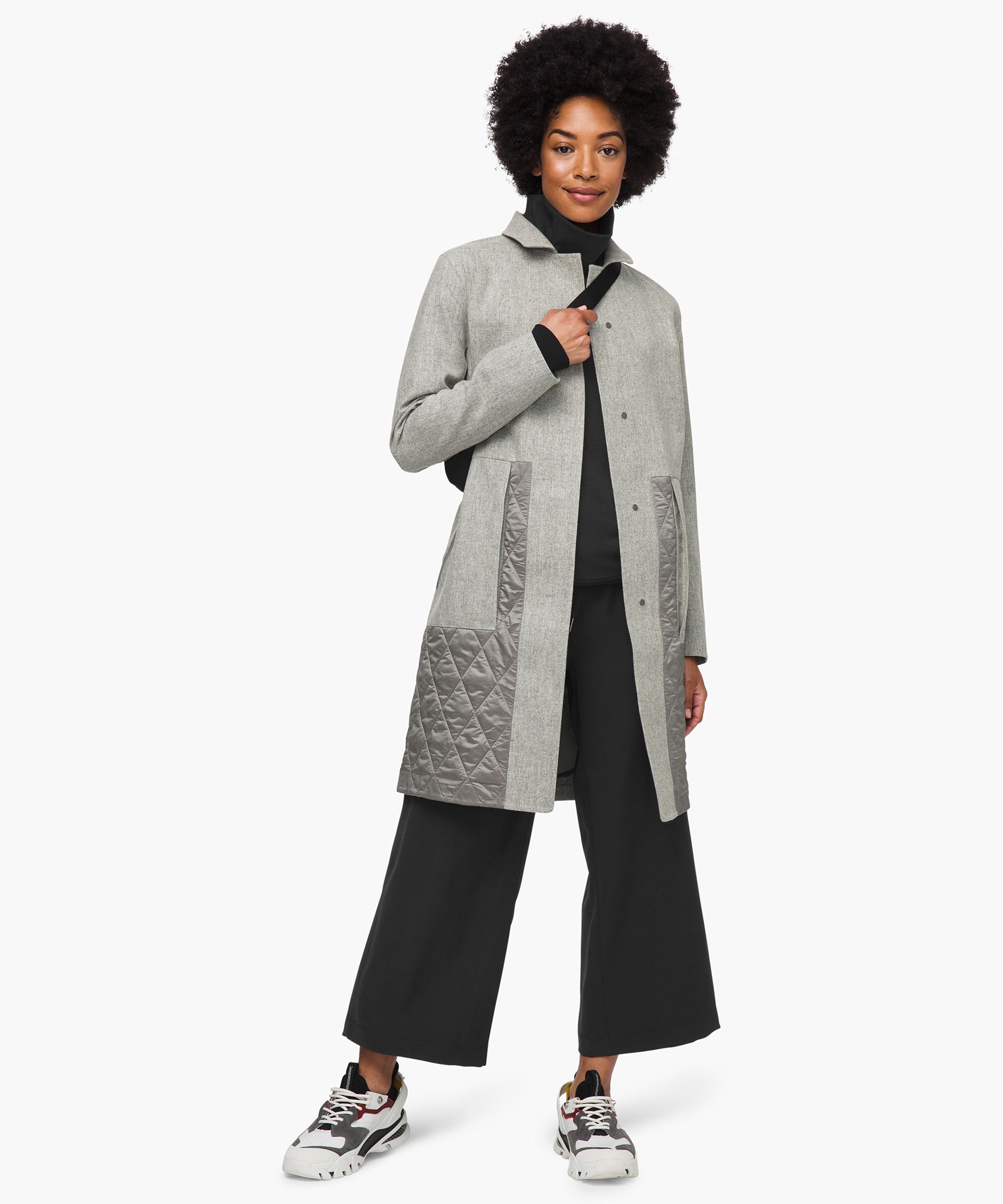 Roam Far Wool Coat | Lululemon JP