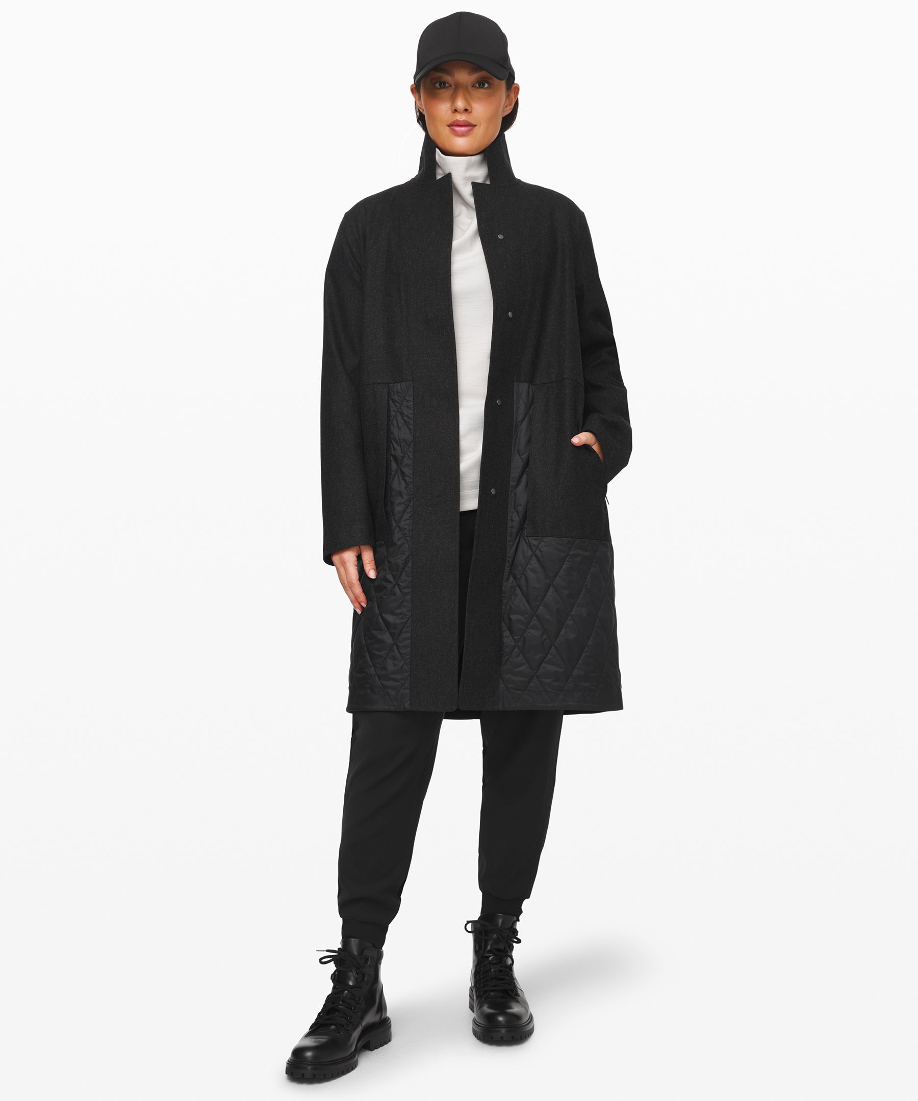 Roam far store wool coat