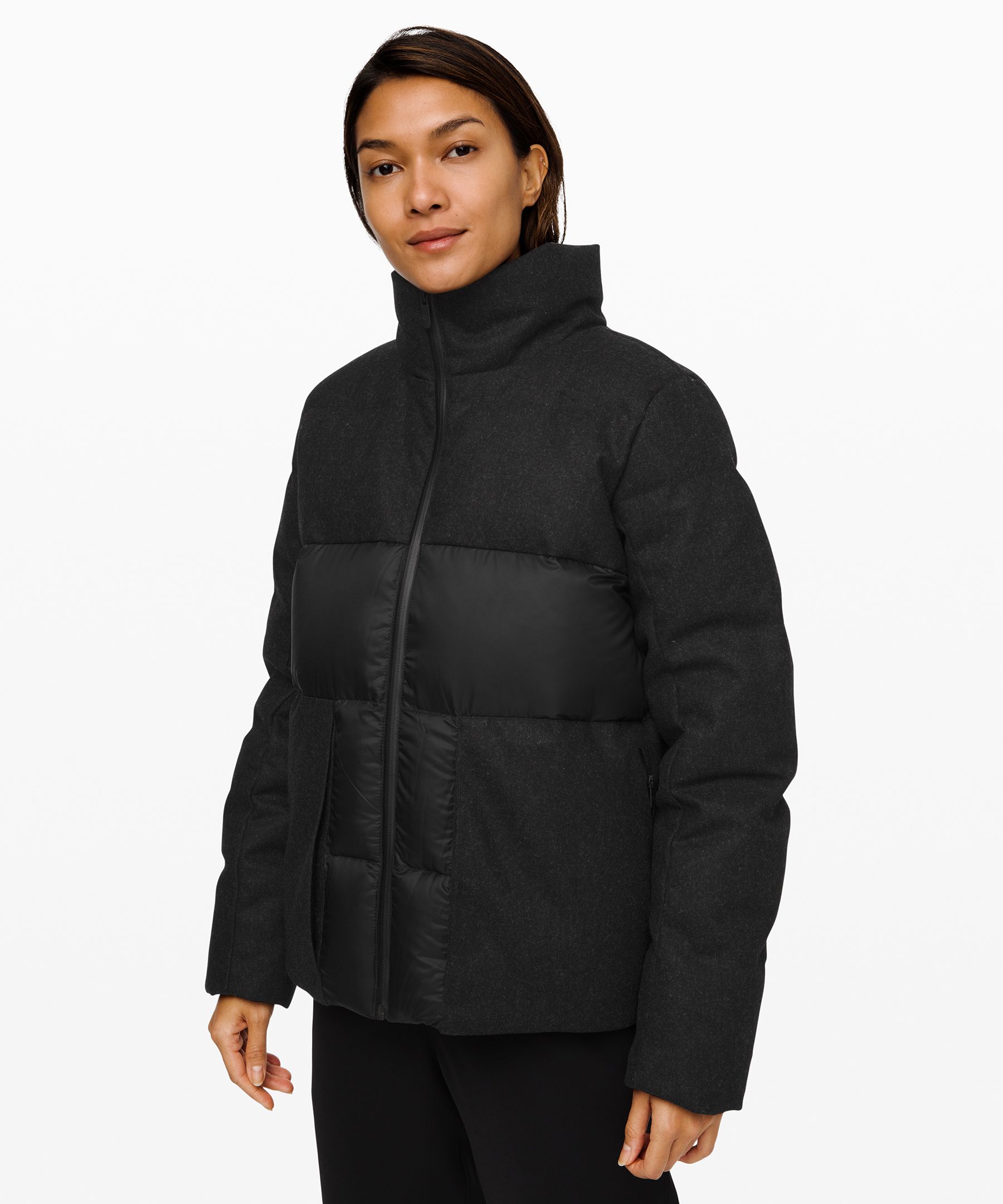 Lululemon In Orbit Jacket - Graphite Grey / Black - lulu fanatics