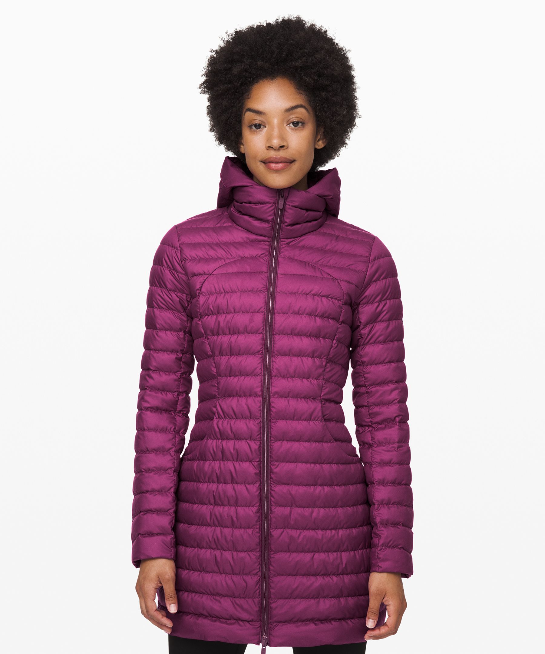 Lululemon Pack It Down Jacket *long In Marvel