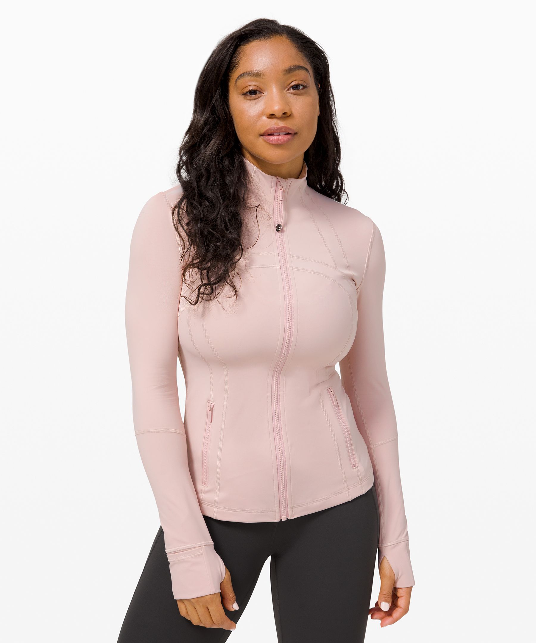 Lululemon Down For It All Jacket In Pink Mist | ModeSens