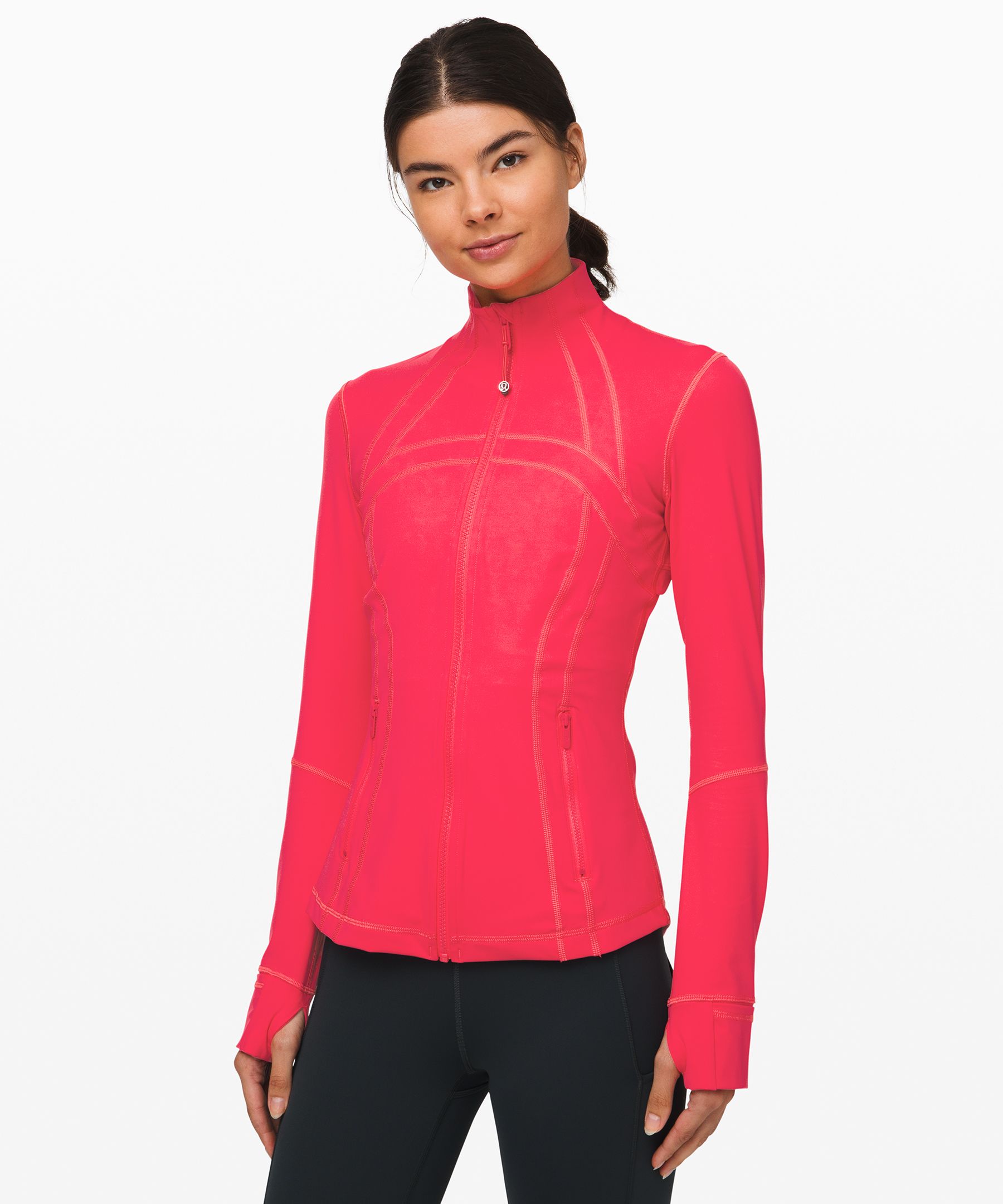 Lululemon Define Jacket Luon In Red Merlot