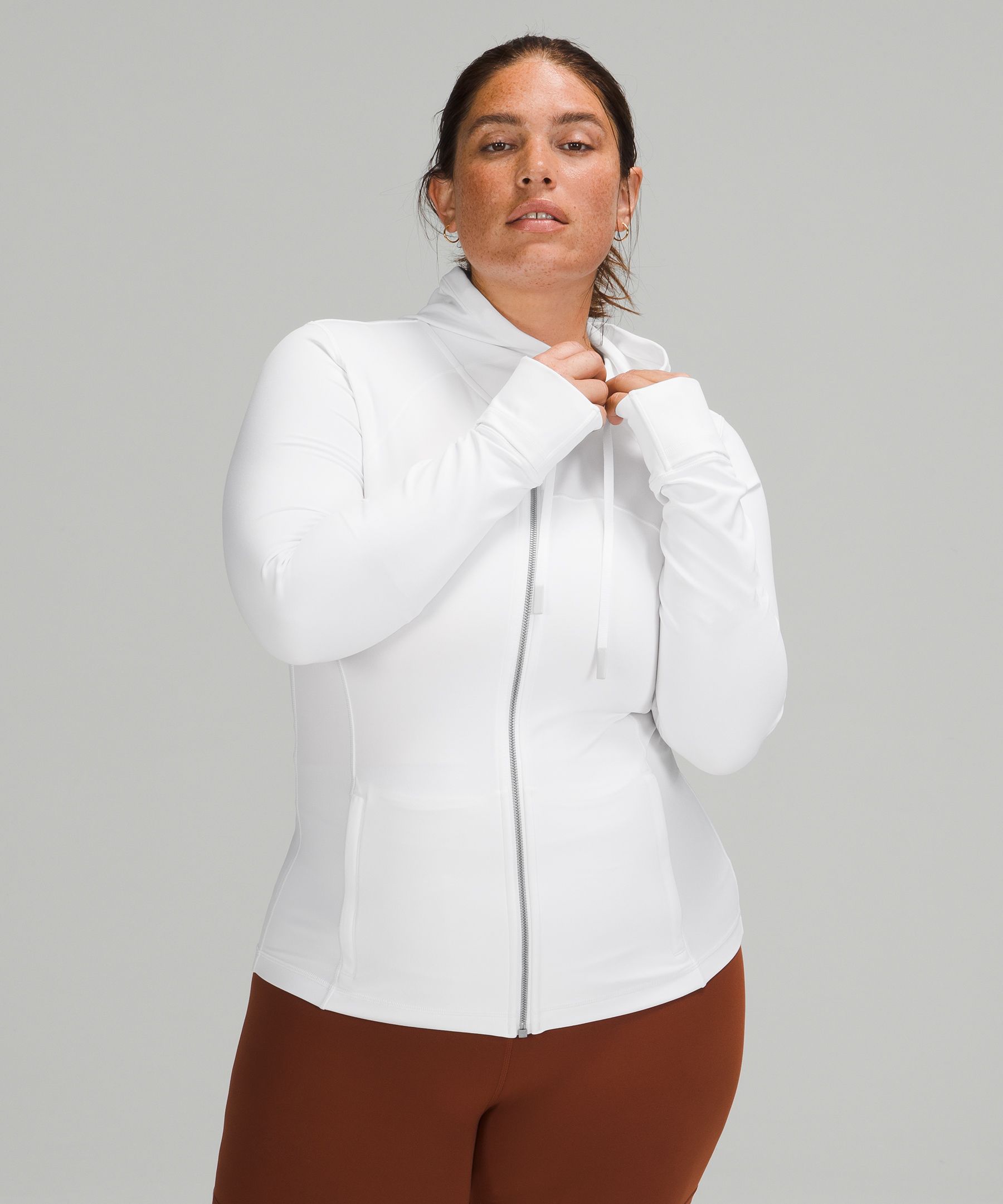 Lululemon Hooded Define Jacket Nulu In White | ModeSens
