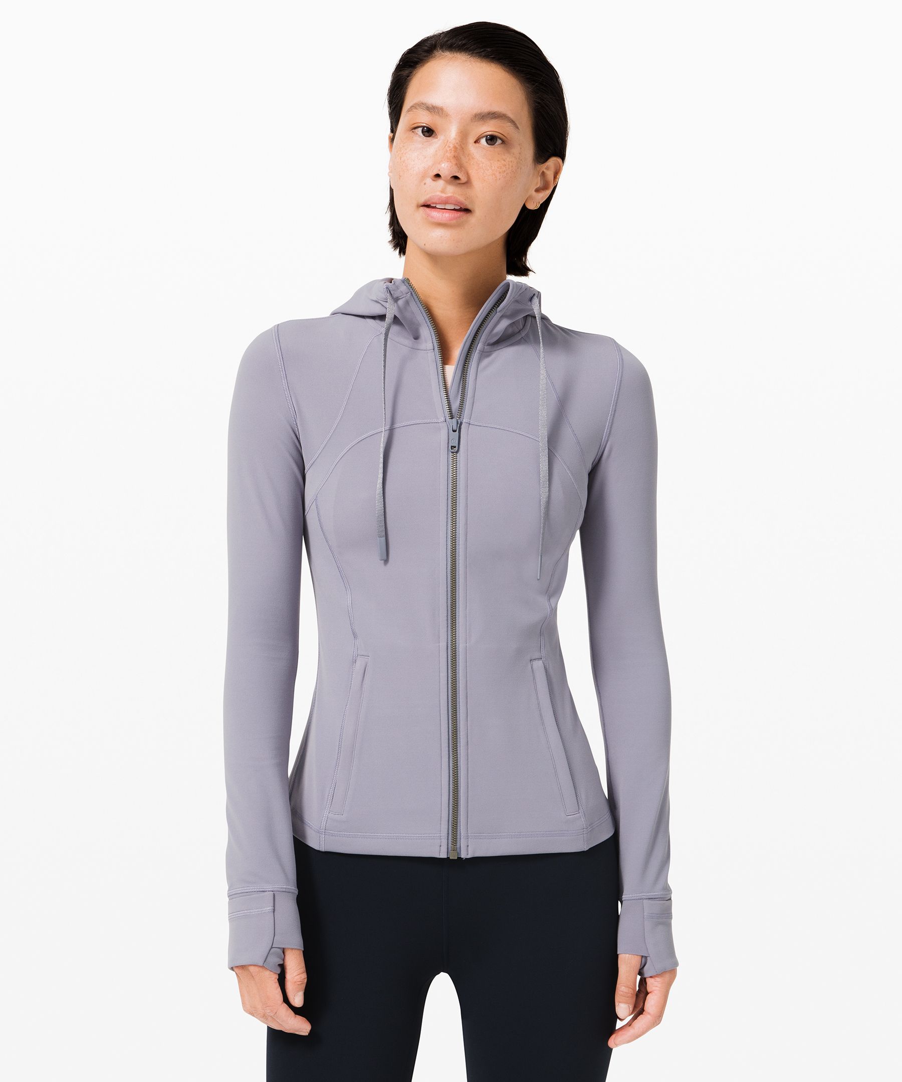 lululemon athletica Hooded Define Jacket Nulu in Gray