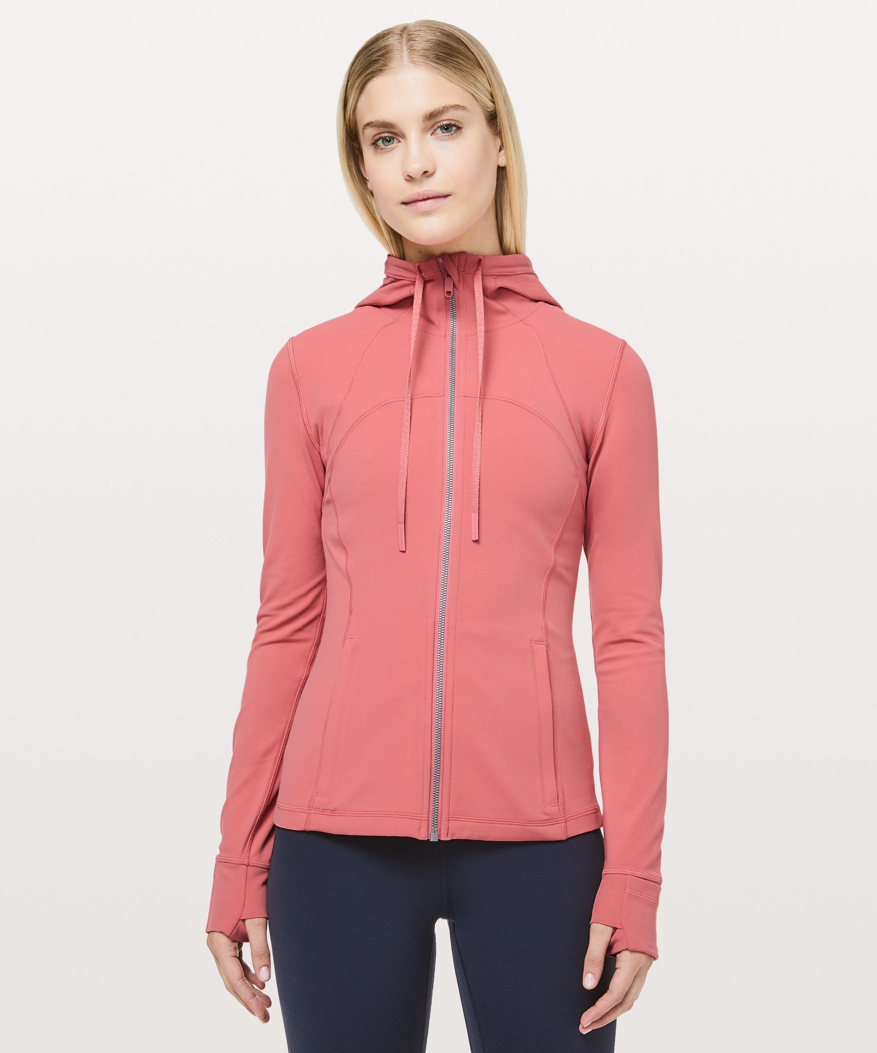 Lululemon Hooded Define Jacket *nulu In Blush Coral