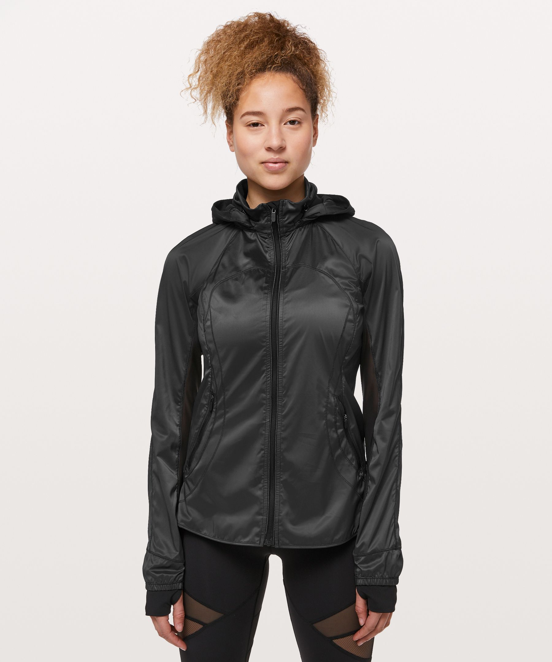 lululemon leather jacket