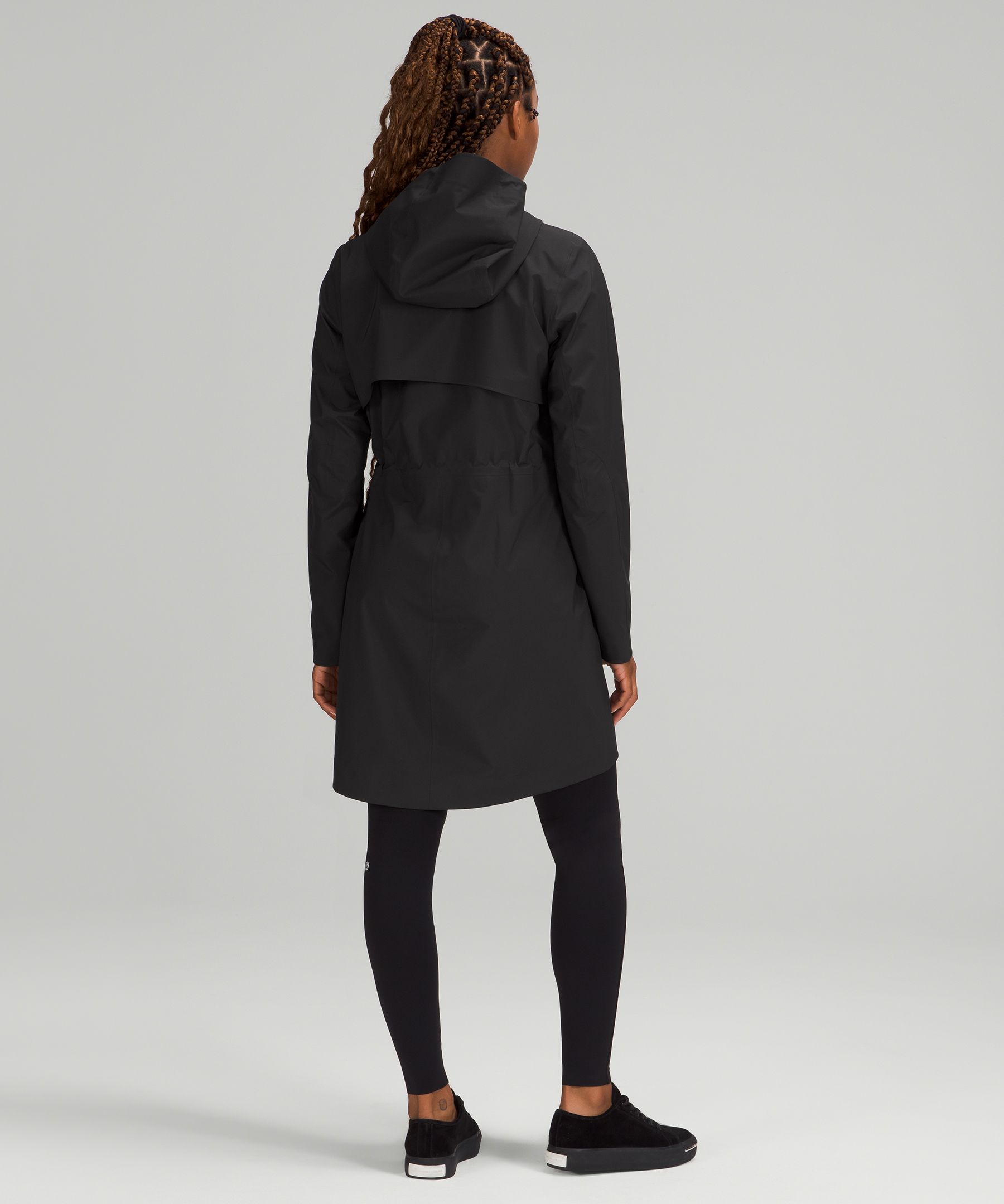 lululemon packable rain jacket