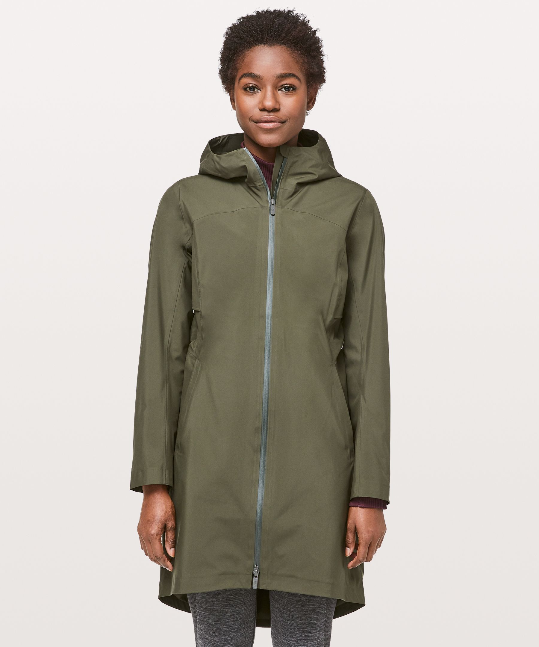 Lululemon Rain Rebel Jacket In Green