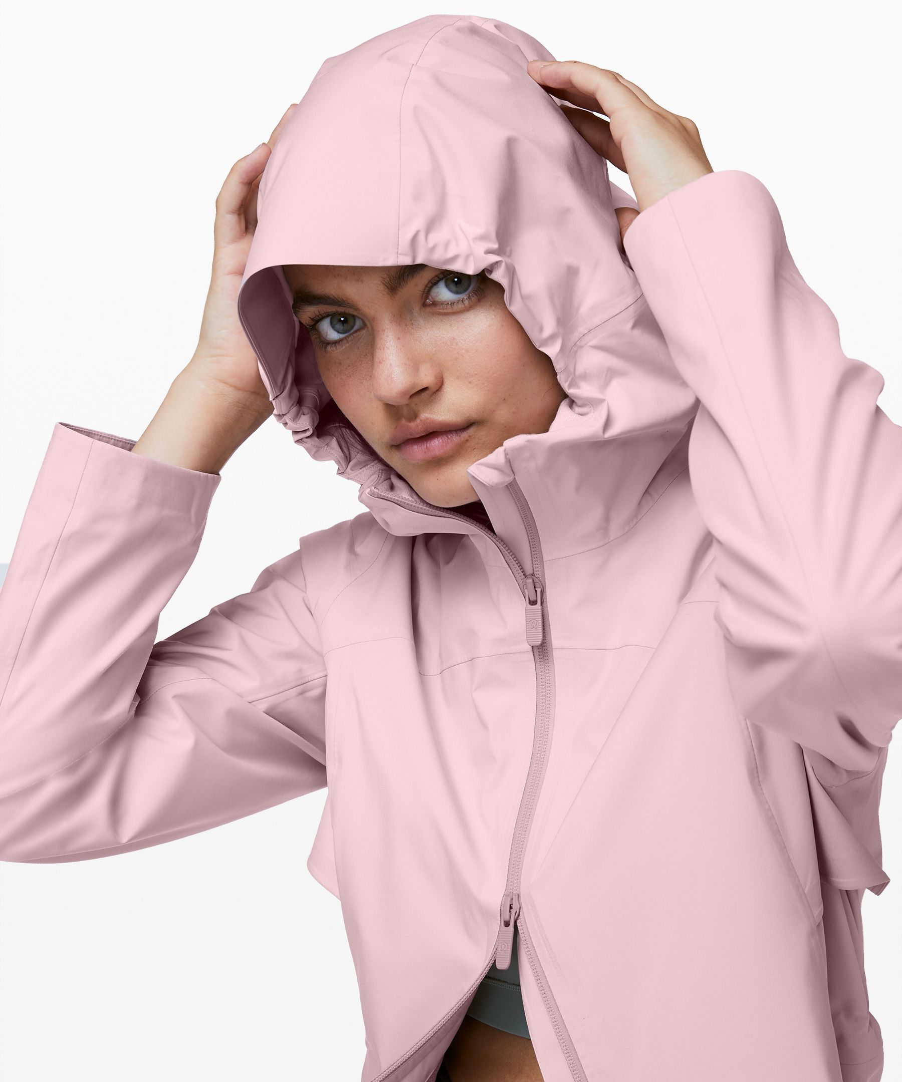 lululemon packable rain jacket