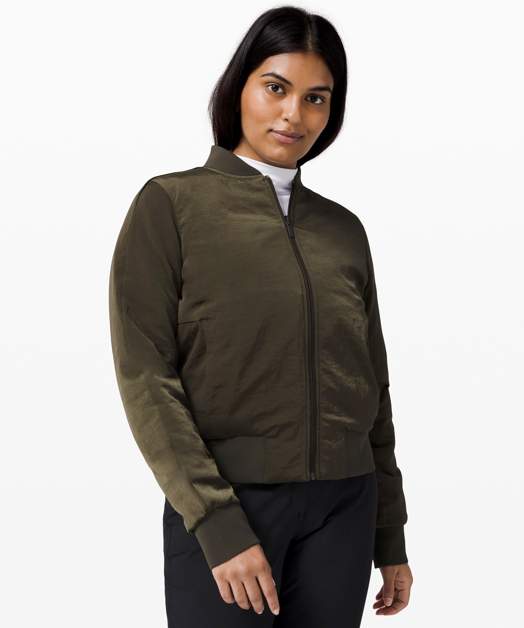 Lulu bomber jacket best sale