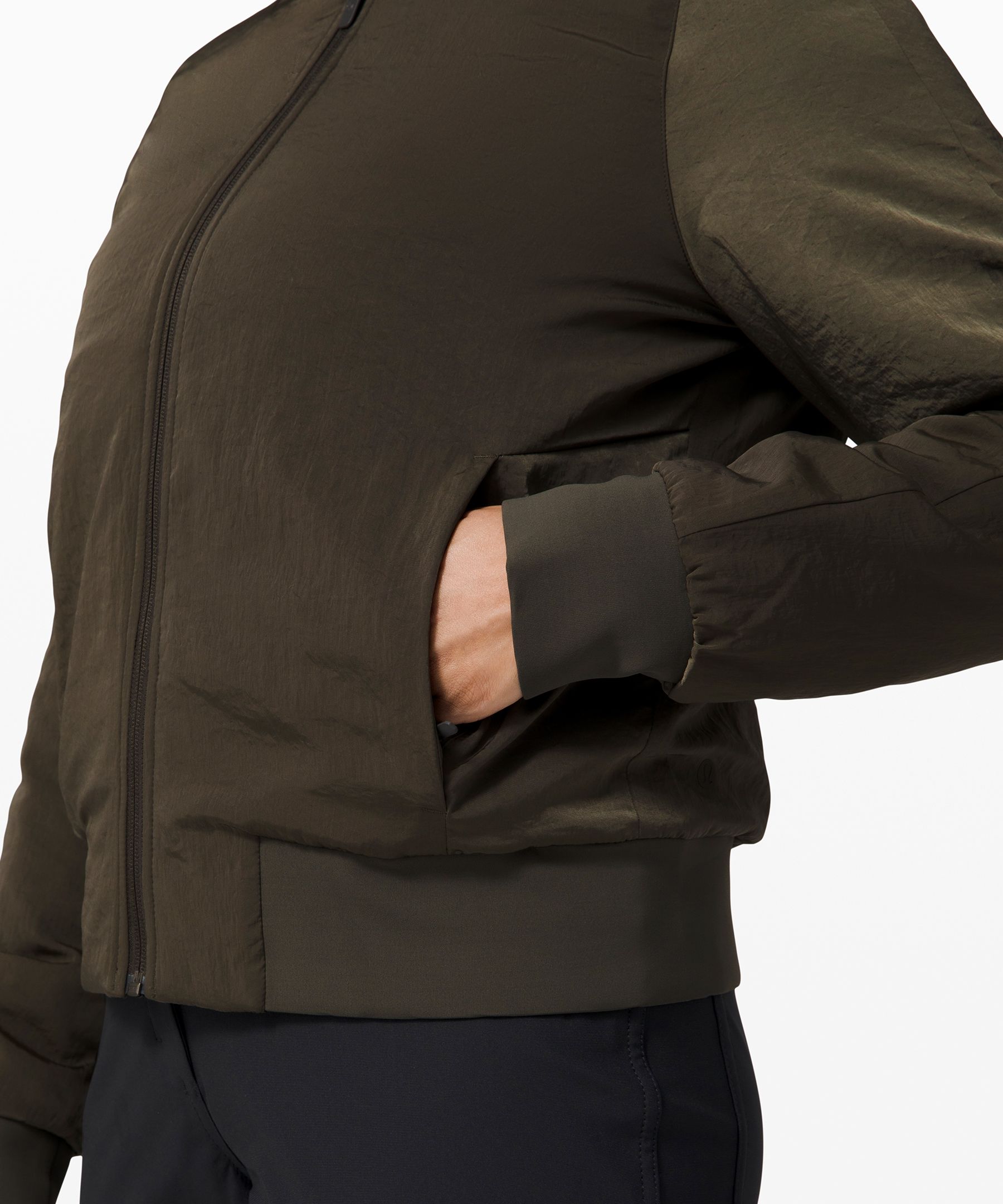 lululemon bomber women's