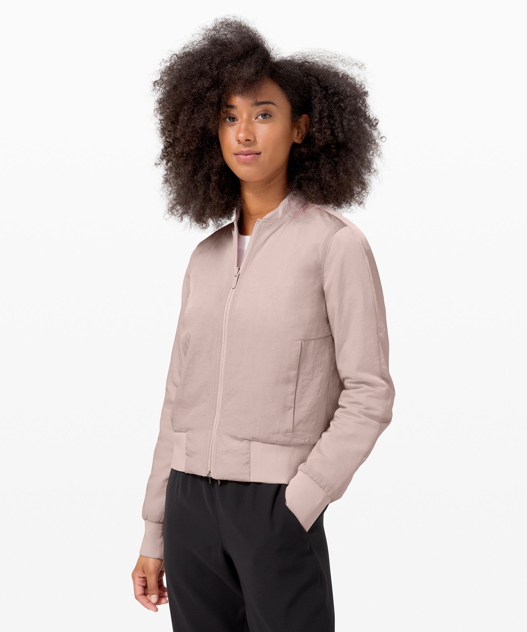 lululemon bomber women's