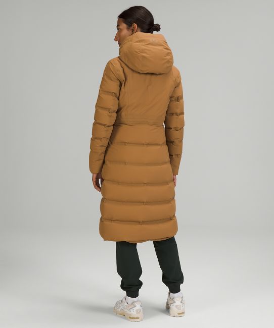 Lumina Long coat WOMEN FASHION Coats Shearling discount 64% Brown S 