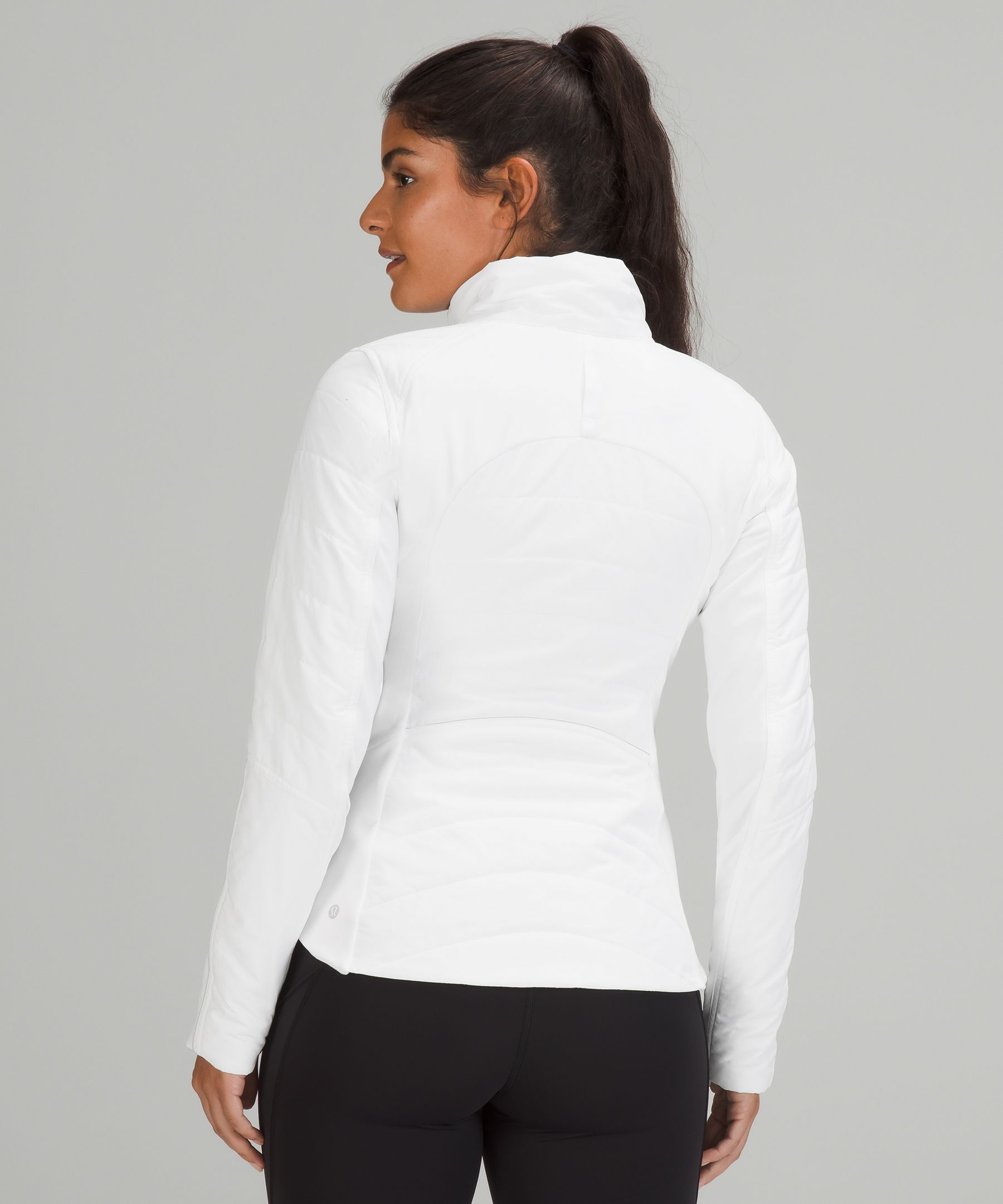 LULULEMON Another Mile Jacket White Sz.6 Primaloft