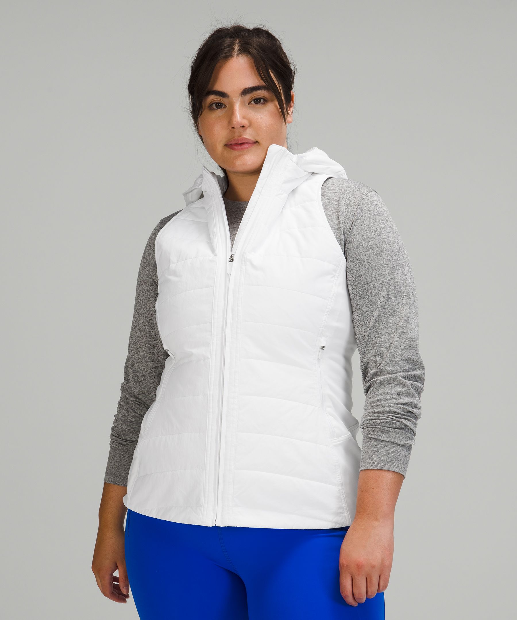 Love White in the Winter 😍 Define jacket white (8) Another mile vest white  (8) Scuba joggers French Terry black (4) : r/lululemon