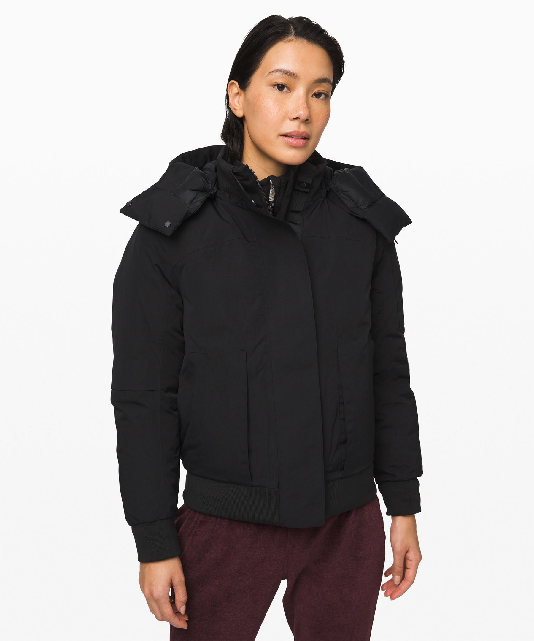 lululemon womens bomber jacket