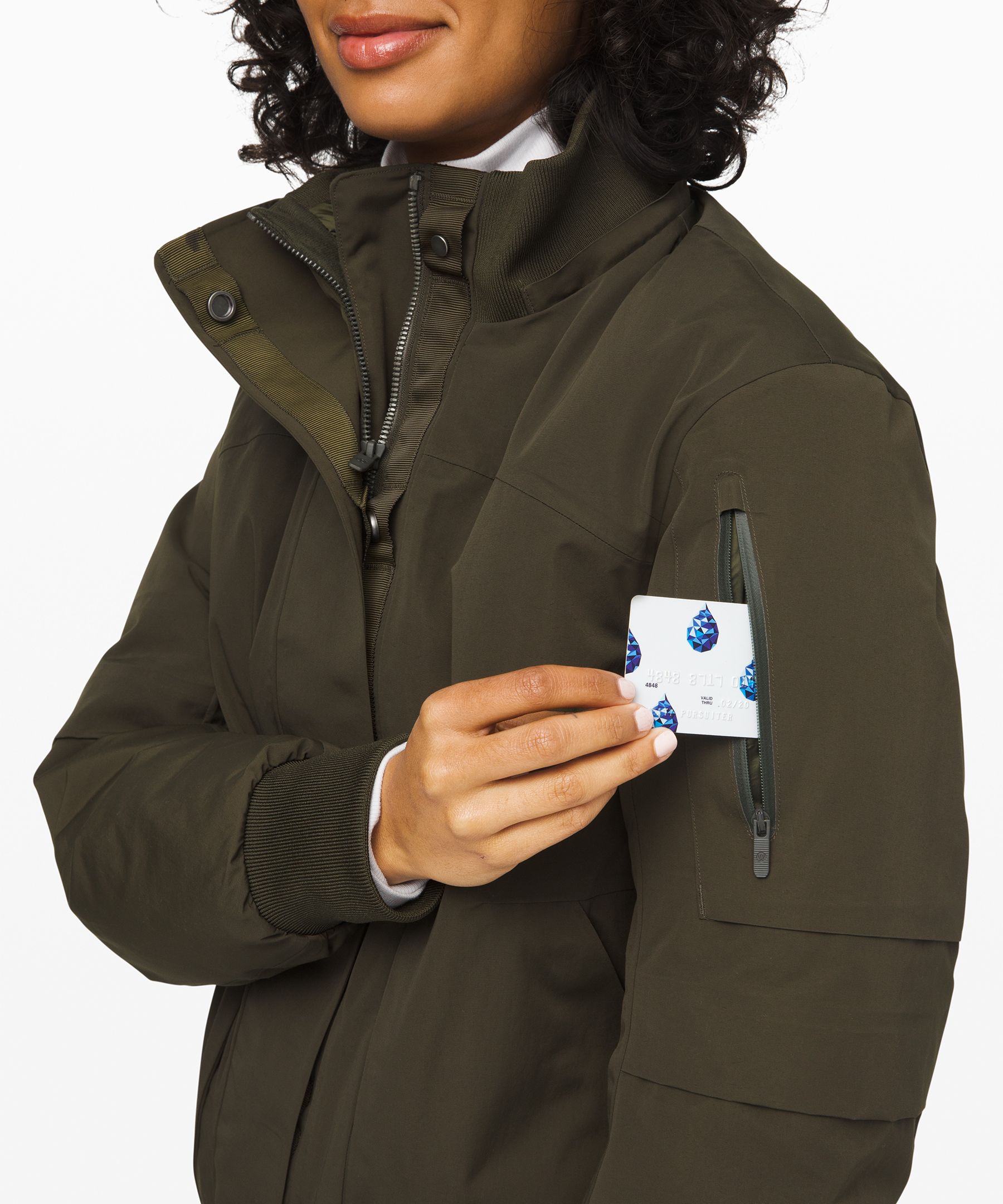 Lululemon winter warrior bomber online