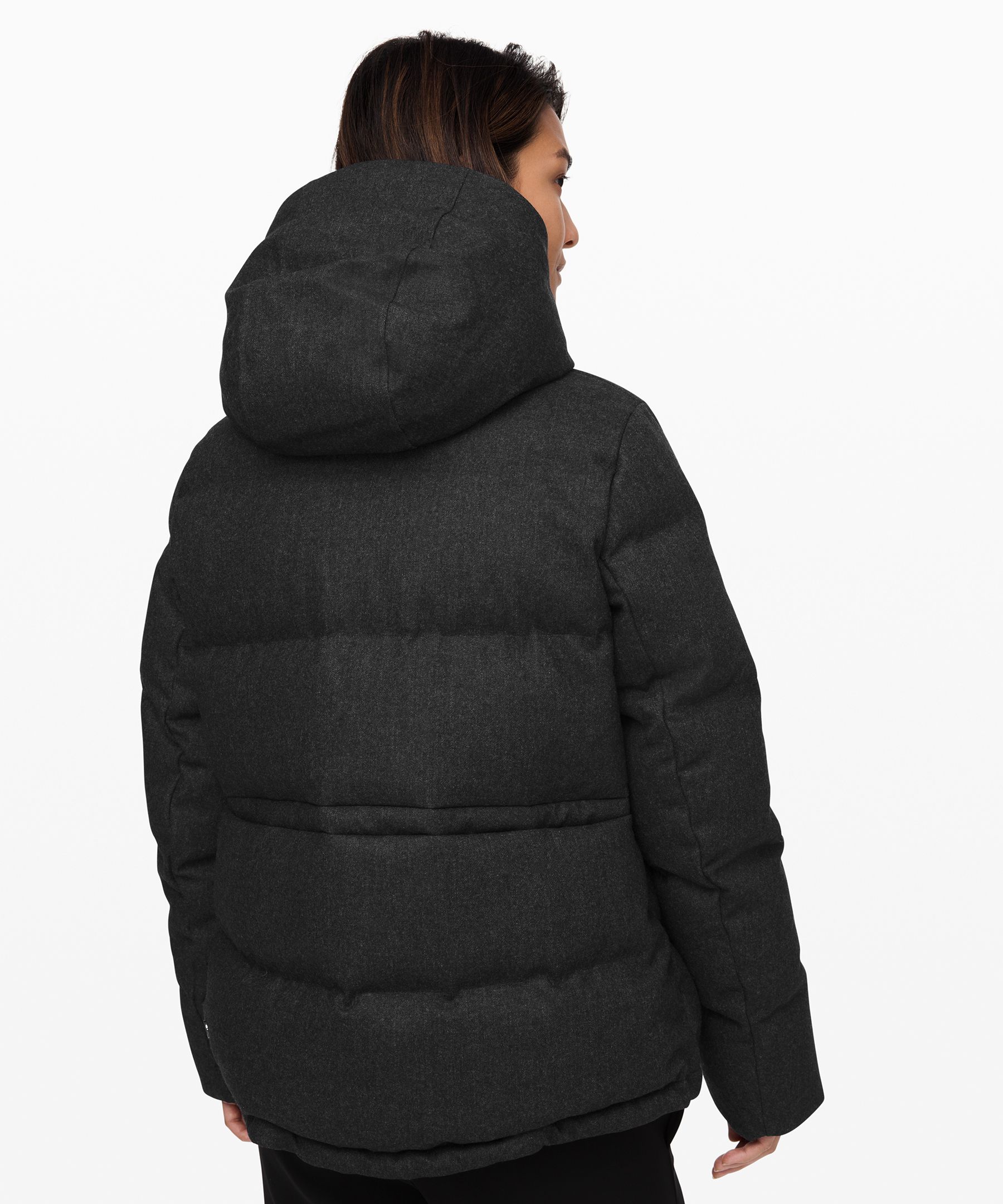 Lululemon Wunder Puff Jacket - Dark Olive - lulu fanatics