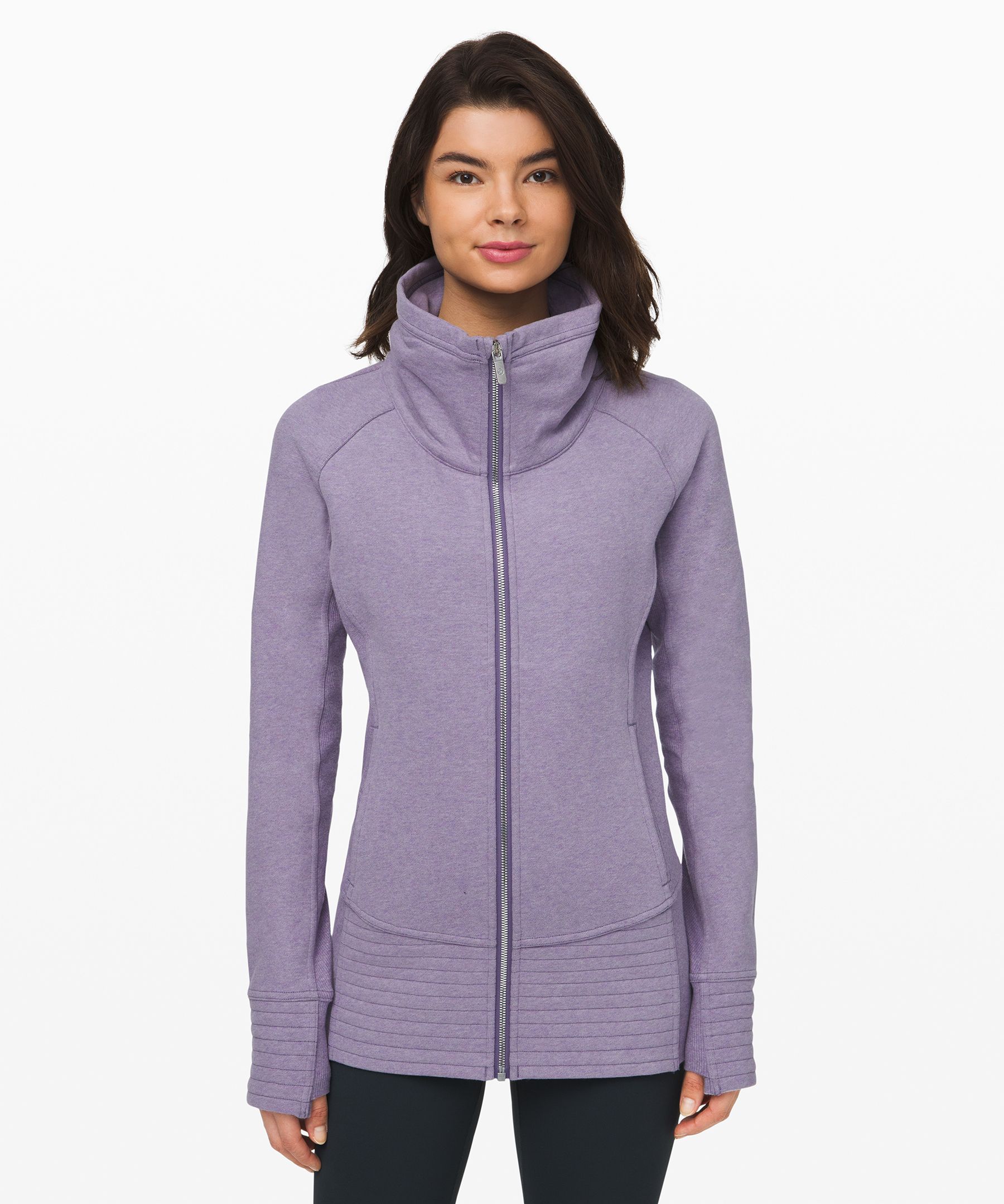 Lululemon Radiant Jacket Ii In Heathered Purple Quartz