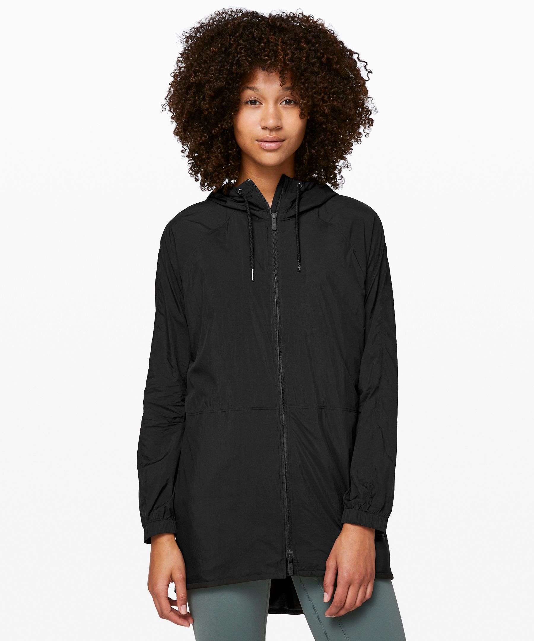 Lululemon Seek The Sky Jacket *packable In Black