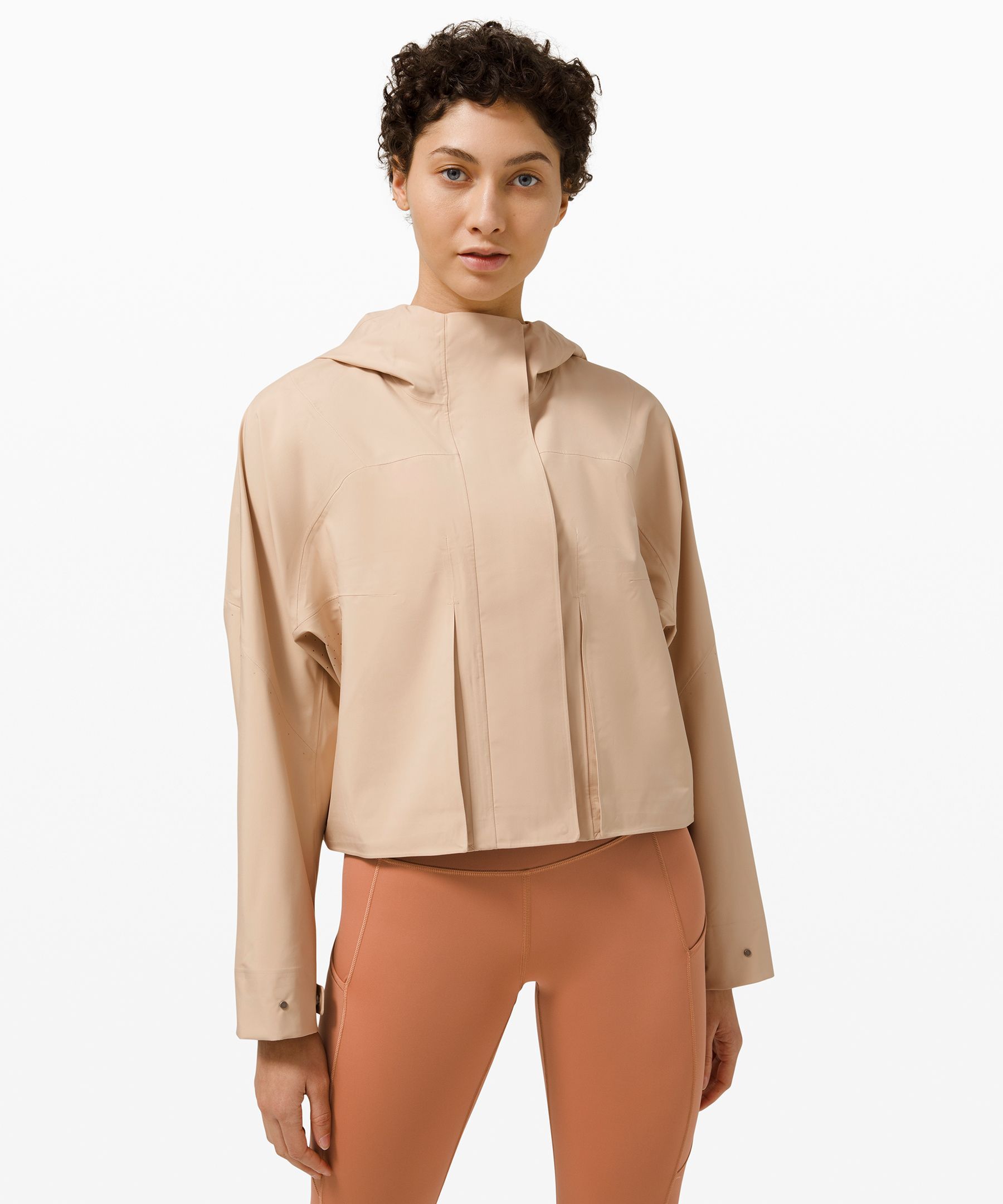 Lululemon Rain Chaser Jacket In Brown | ModeSens