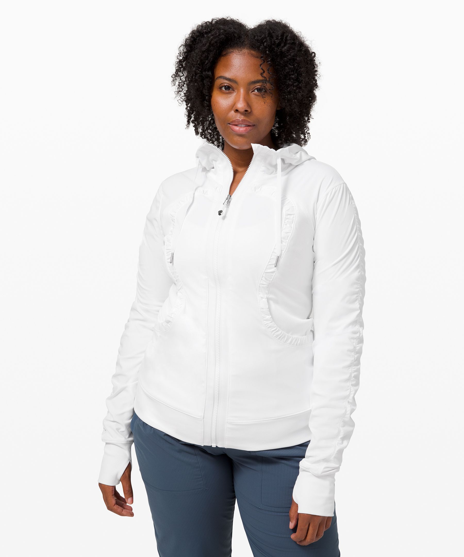 lululemon white jacket