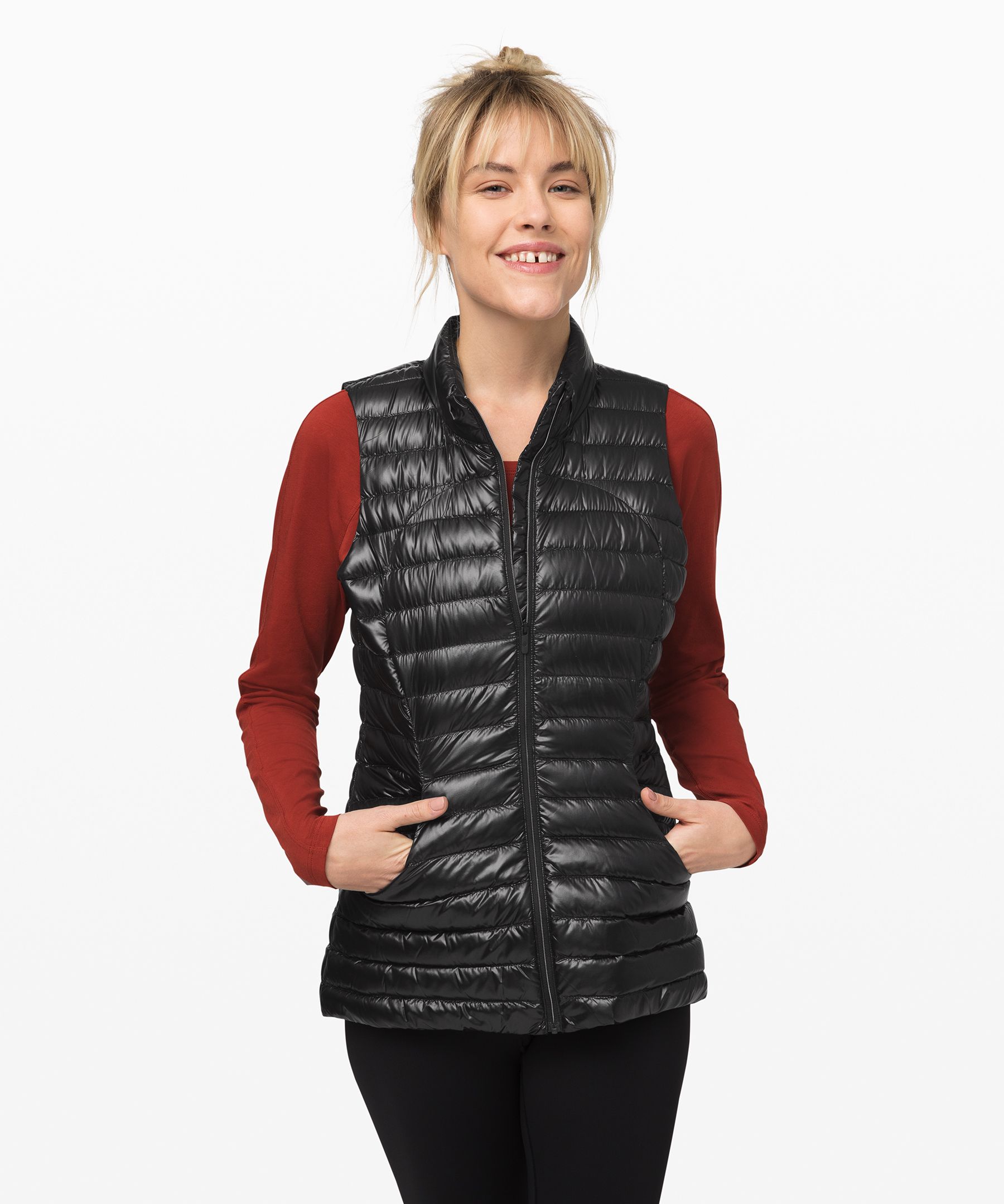 lululemon down for it vest