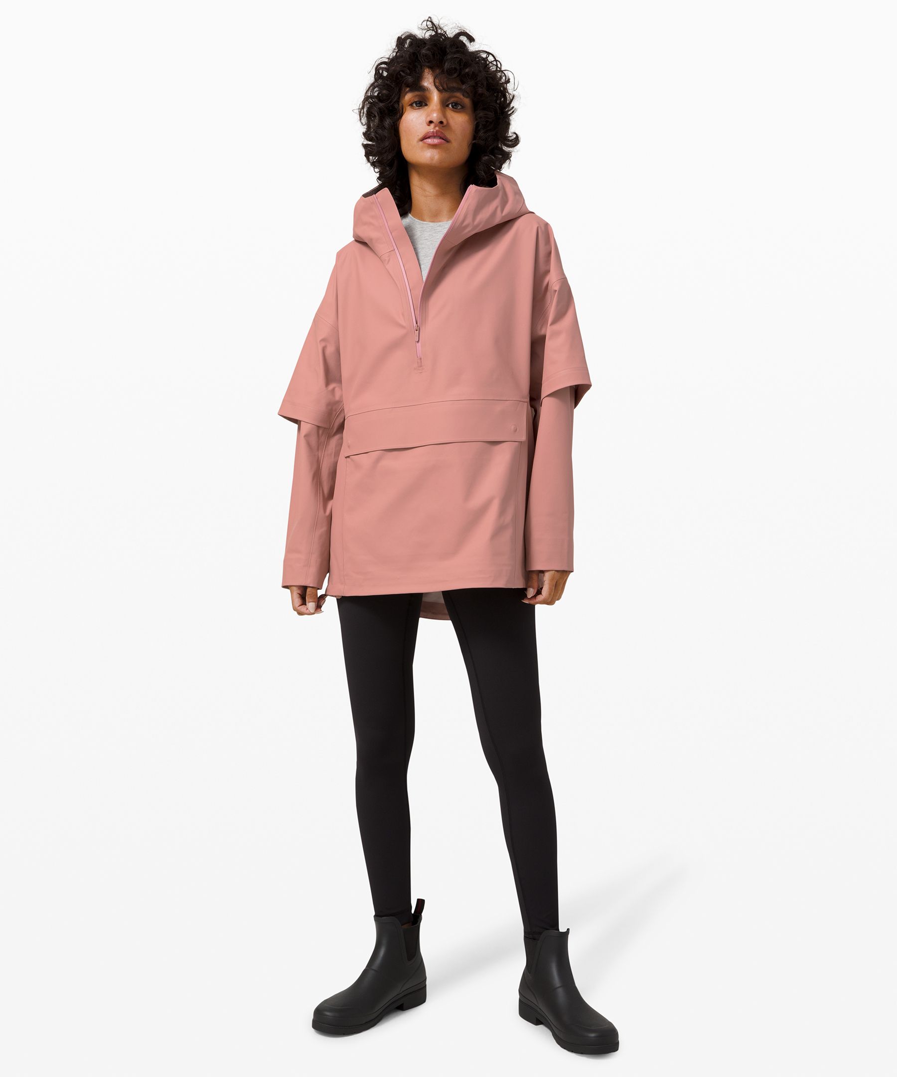 Into The Drizzle 1 2 Zip Jkt Jackets Coats Lululemon Eu