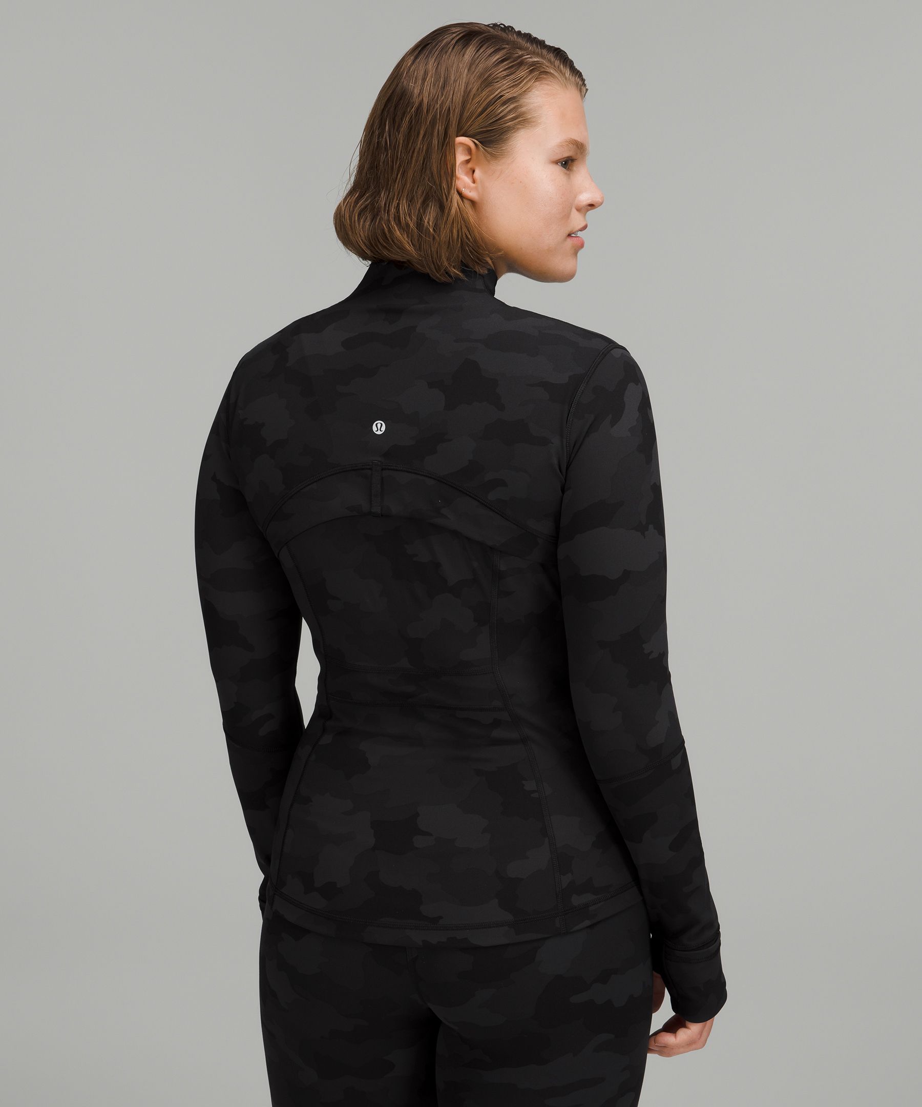 NEW WOMEN LULULEMON Define Jacket Luxtreme Formation Camo Deep Coal Multi  SZ 10 $119.99 - PicClick