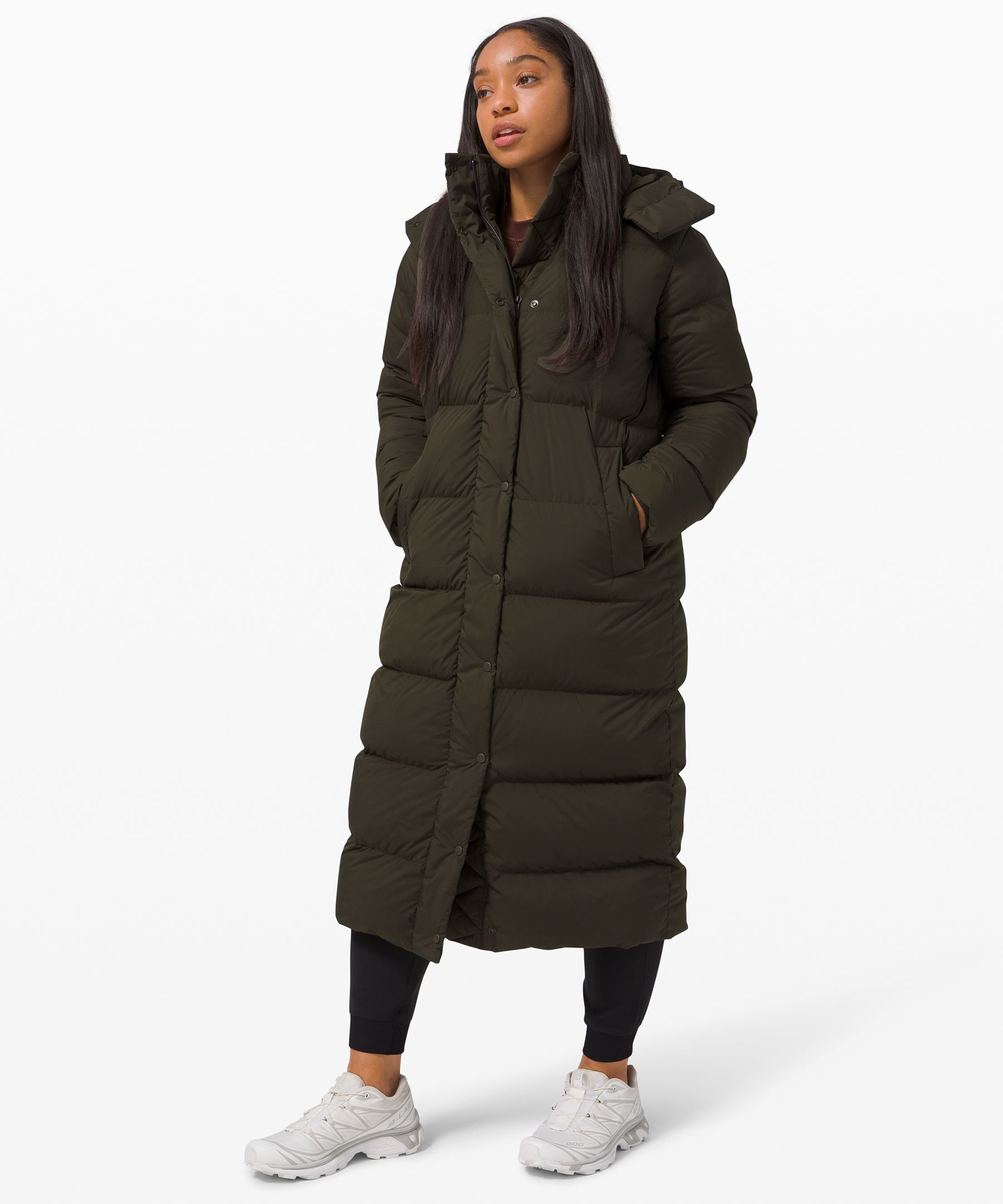 Fit Review Friday! Wunder Puff Jacket Heathered Plumful