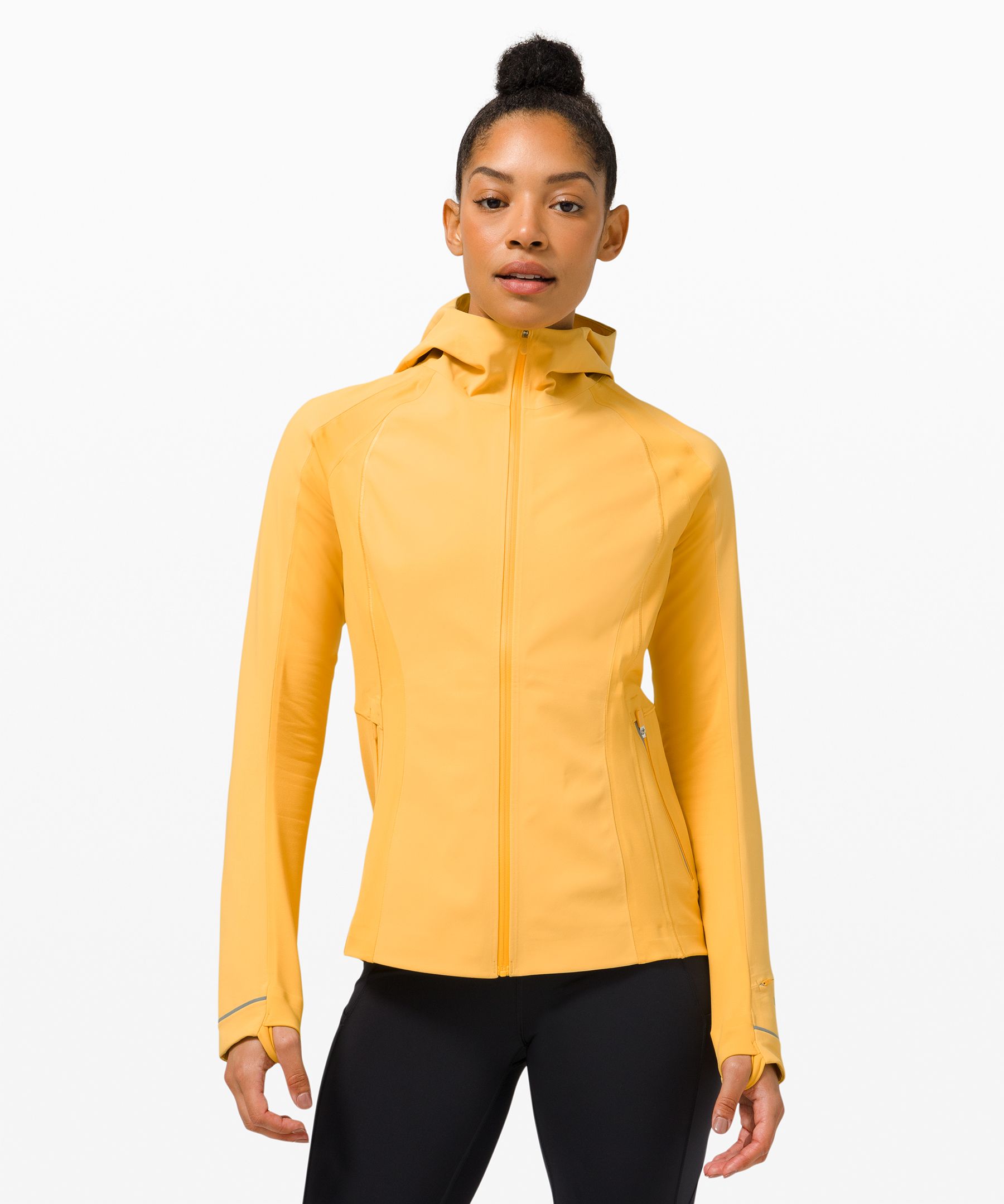 Lululemon Cross Chill Jacket In Yellow