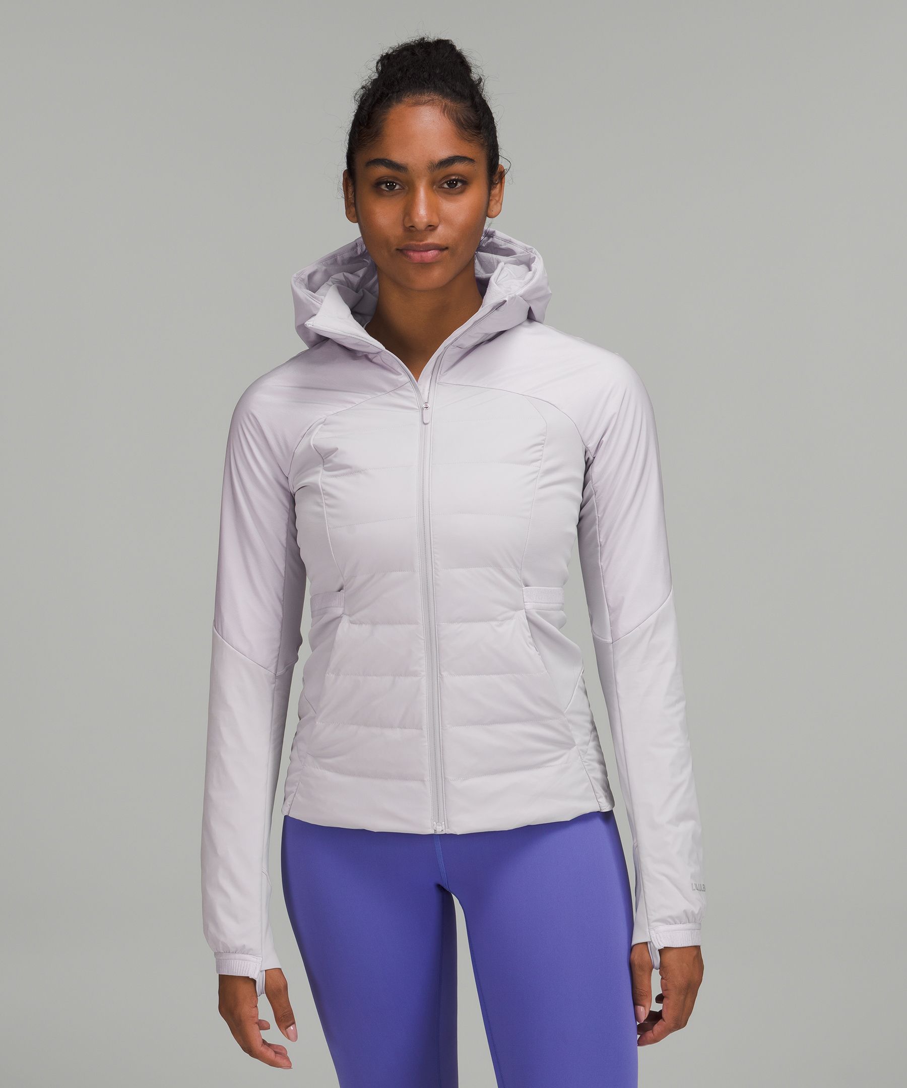 Lululemon Down For It All Jacket In Chrome