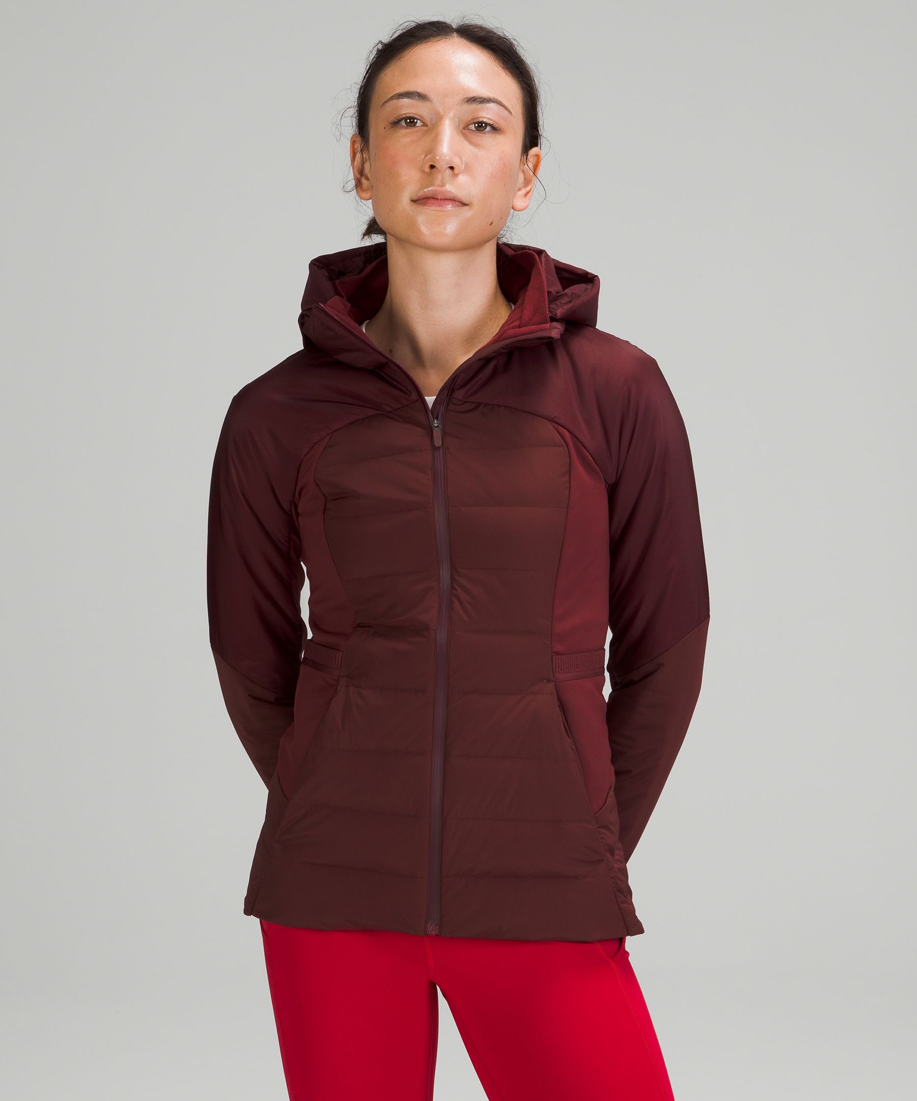Lululemon Down For It All Jacket In Red
