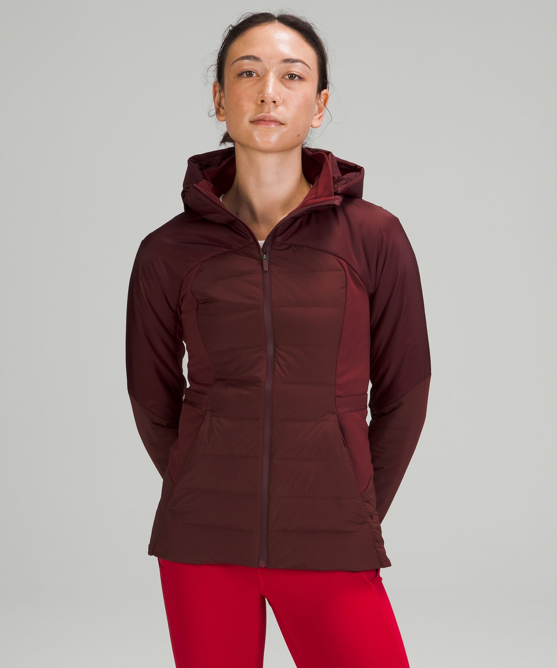 Lululemon Down for It All Jacket - Everglade Green - lulu fanatics