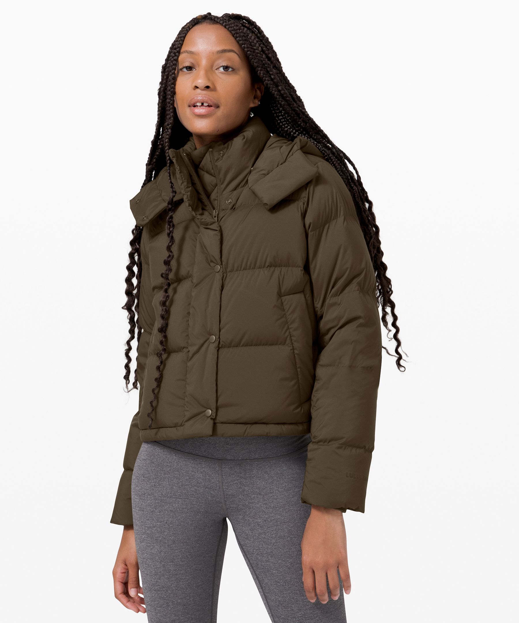 Wunder Puff hooded quilted Glyde™ down jacket