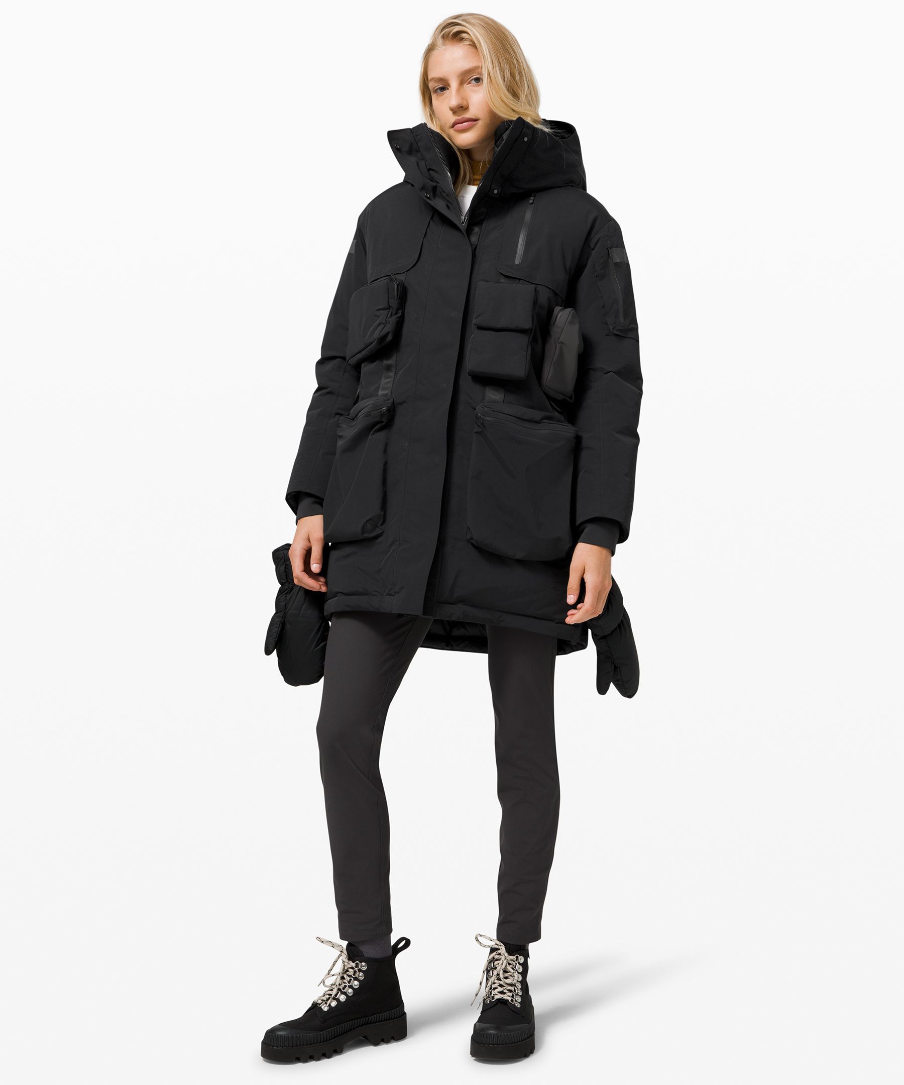 Out in the hot sale elements parka lululemon