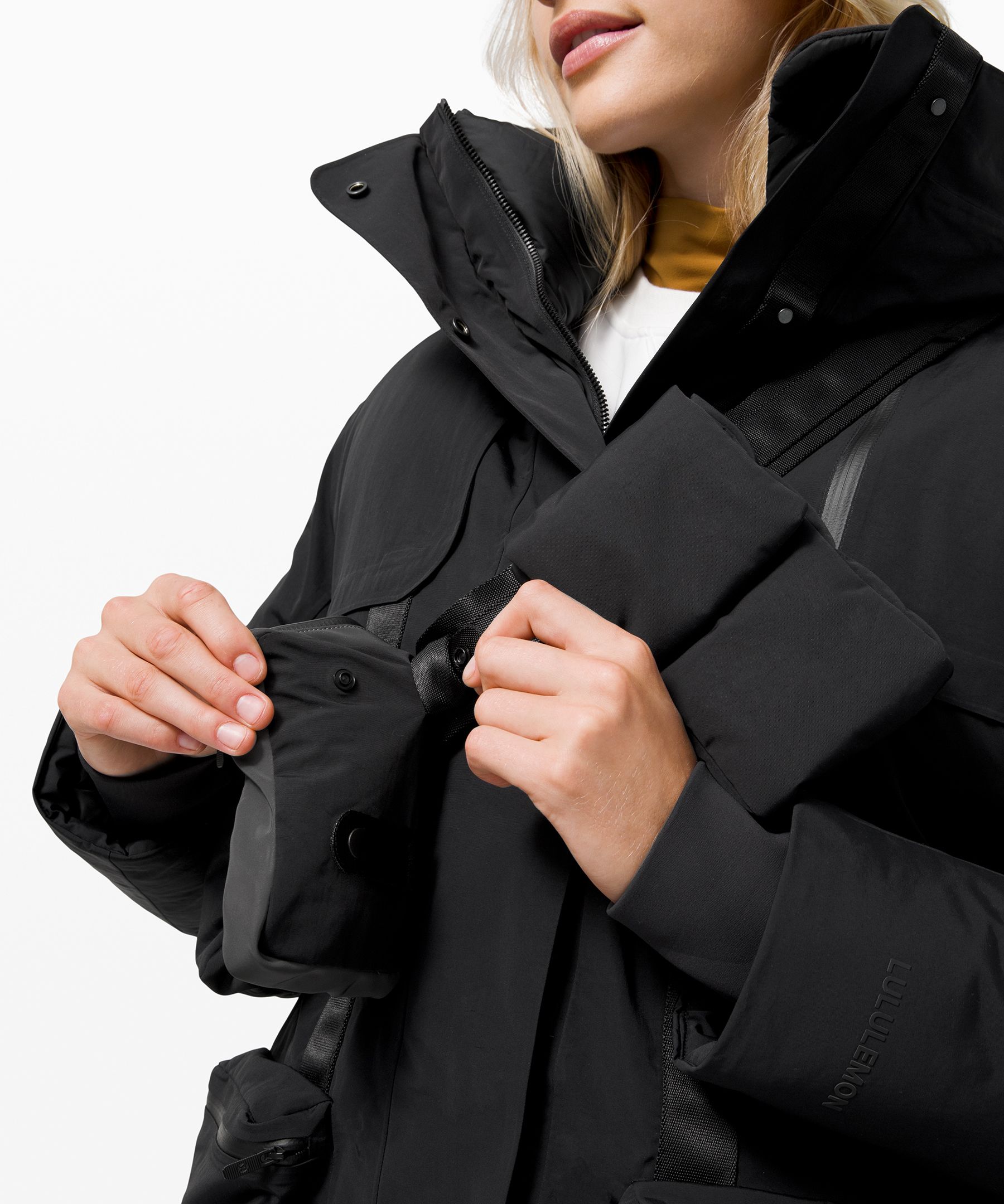 lululemon Polar Shield Parka ダウンジャケット 黒極寒地