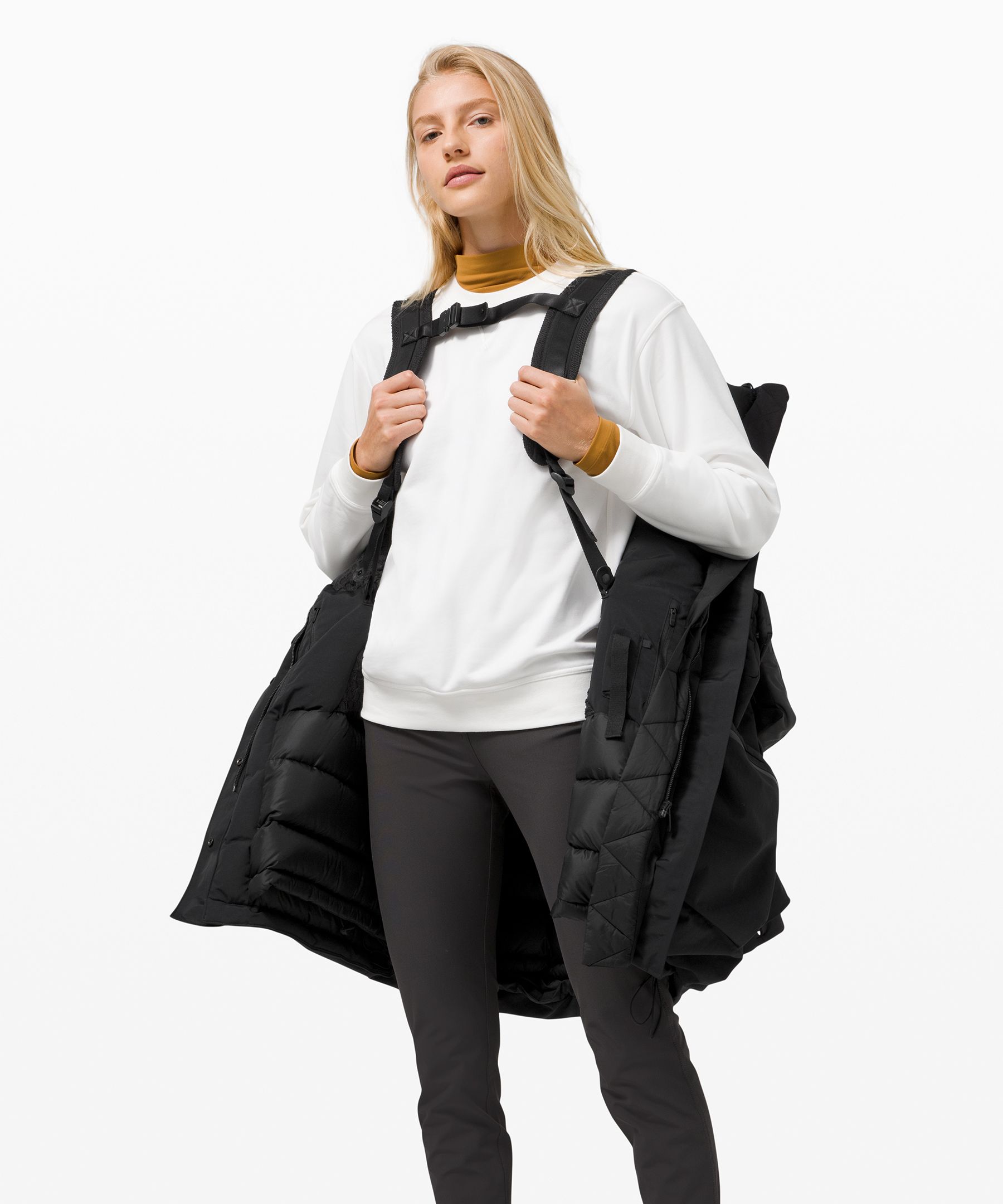 lululemon Polar Shield Parka ダウンジャケット 黒