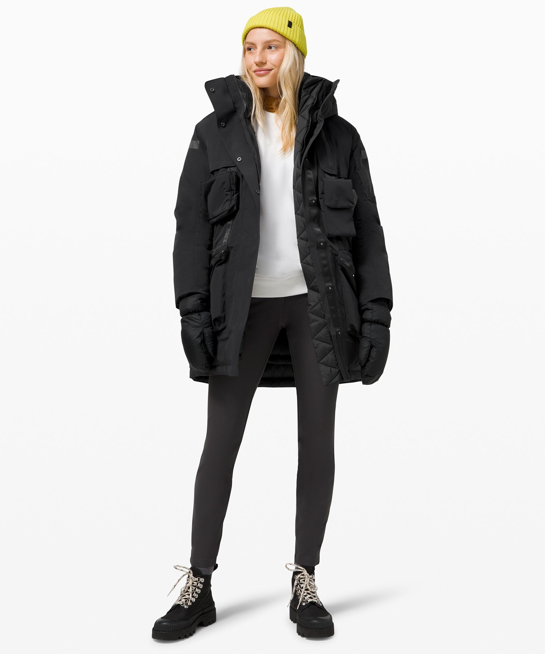 lululemon Polar Shield Parka ダウンジャケット 黒