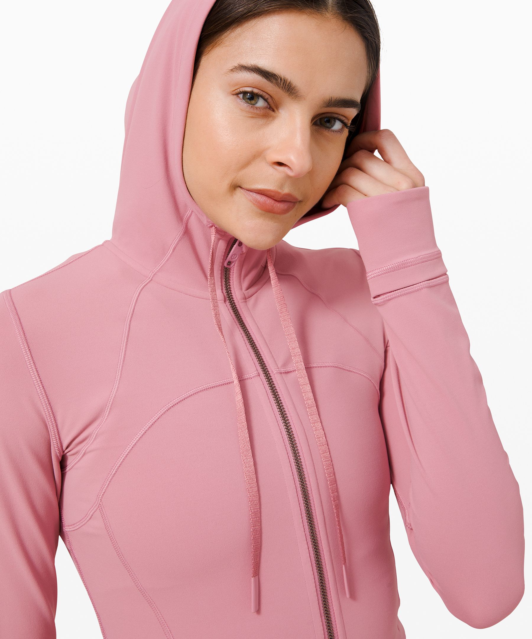 NEW Women Lululemon Hooded Define Jacket Mesh Vent Nulu Pastel